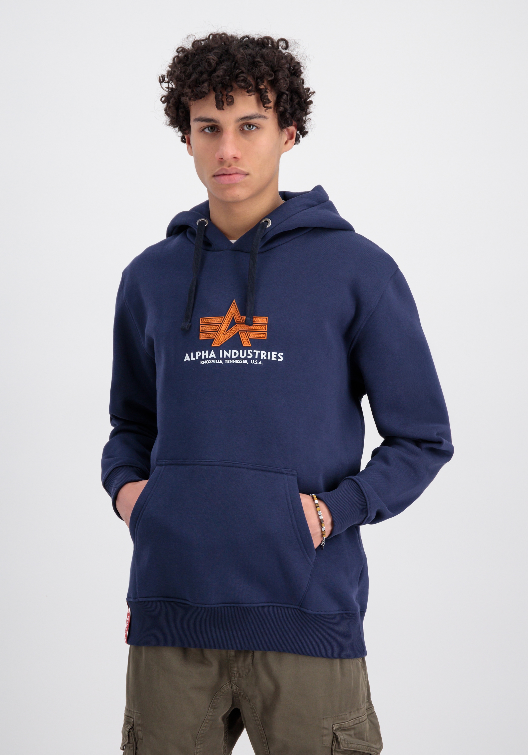 Alpha Industries Hoodie "Basic Hoodie BL Rubber"