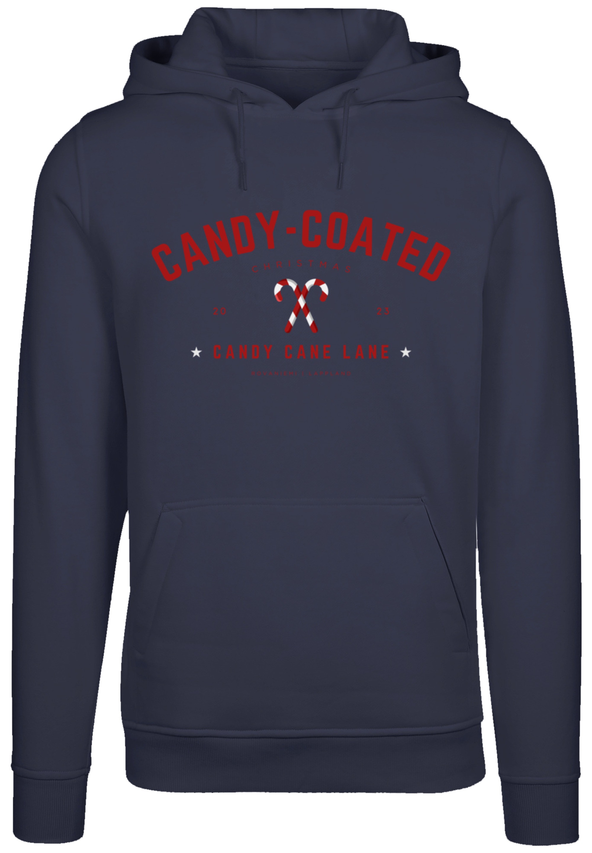 F4NT4STIC Kapuzenpullover »Weihnachten Candy Coated Christmas«, Weihnachten, Geschenk, Logo