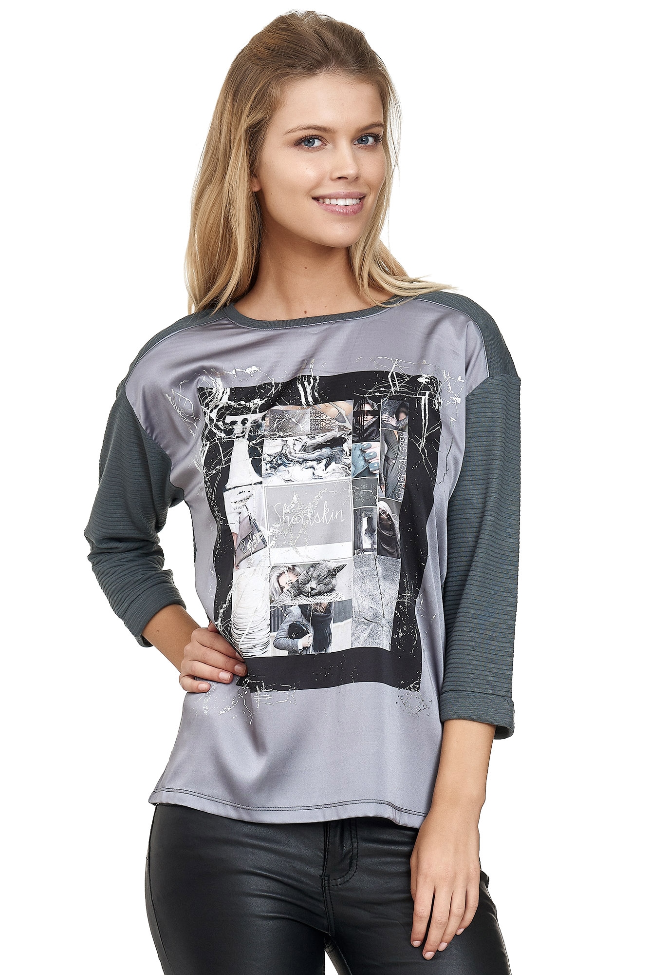 Decay Langarmshirt, mit Fotoprint 3087810