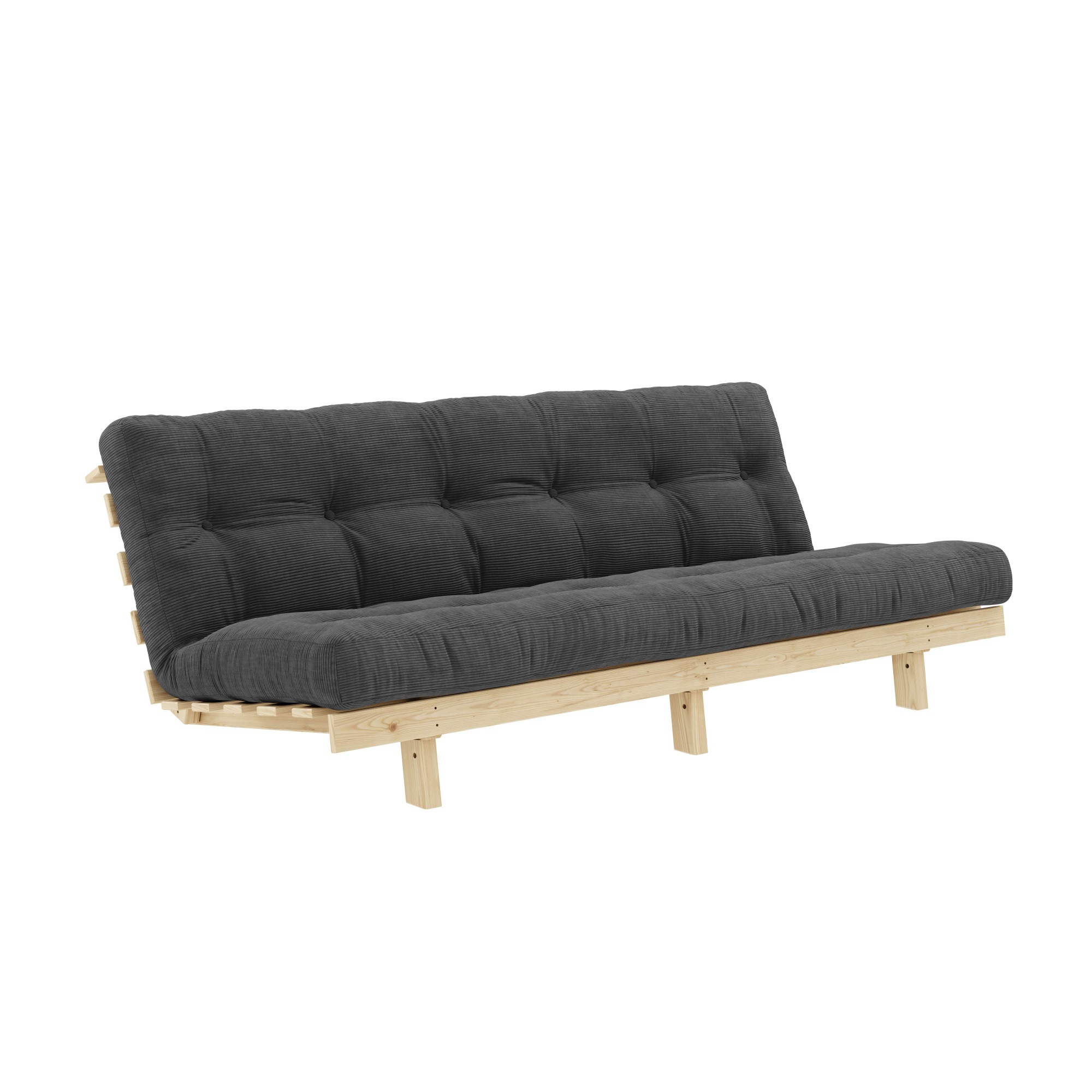 Karup Design Schlafsofa »Lean 200 Schlafsofa, Gästebett, Sofa mit Futonmatratze«, (2 St.), Inkl. Futonmatratze, Liegefläche 130x200 cm, FSC® zertifizierte Kiefer