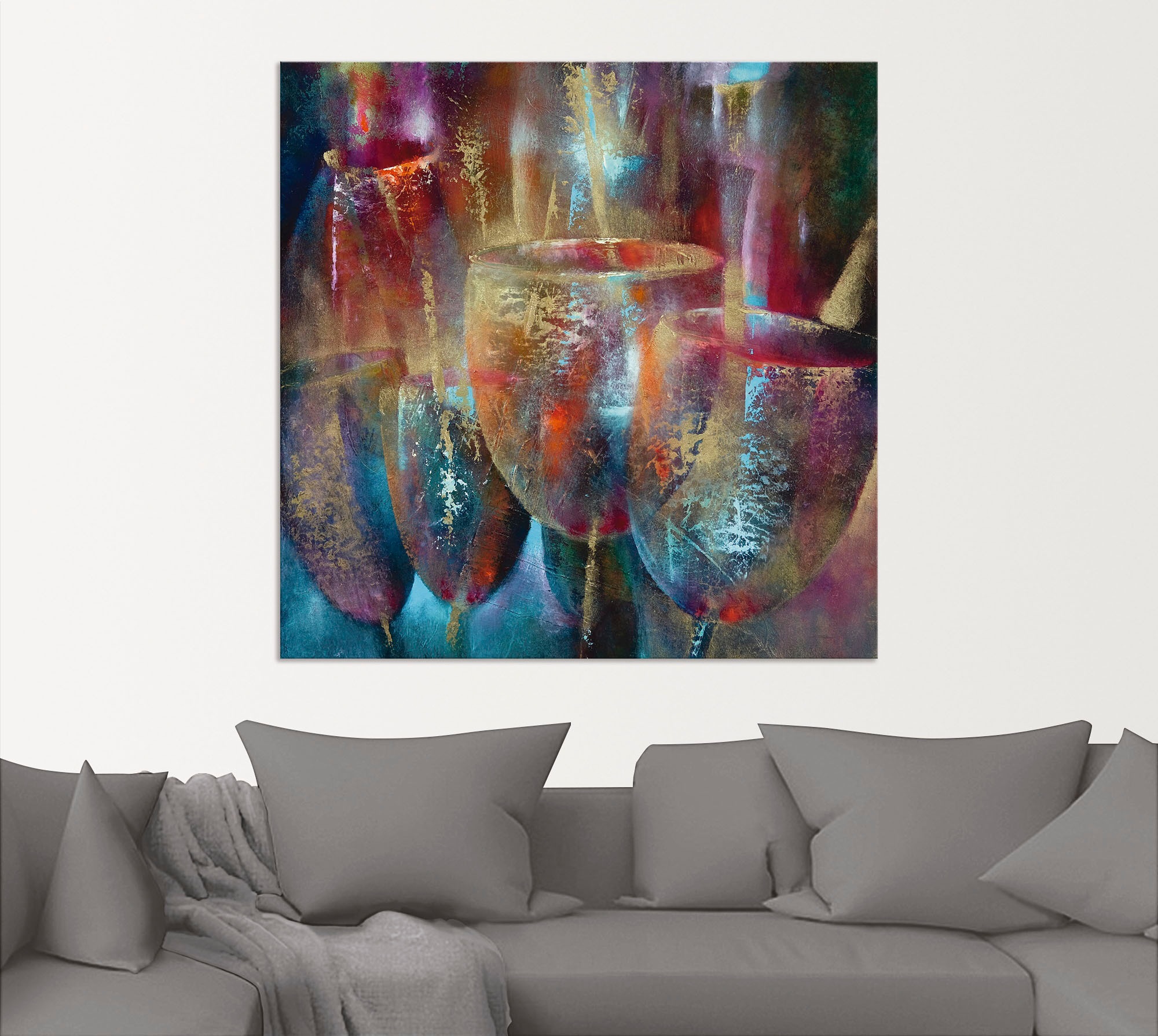 Artland Wandbild "Reflektion", Arrangements, (1 St.), als Alubild, Outdoorb günstig online kaufen