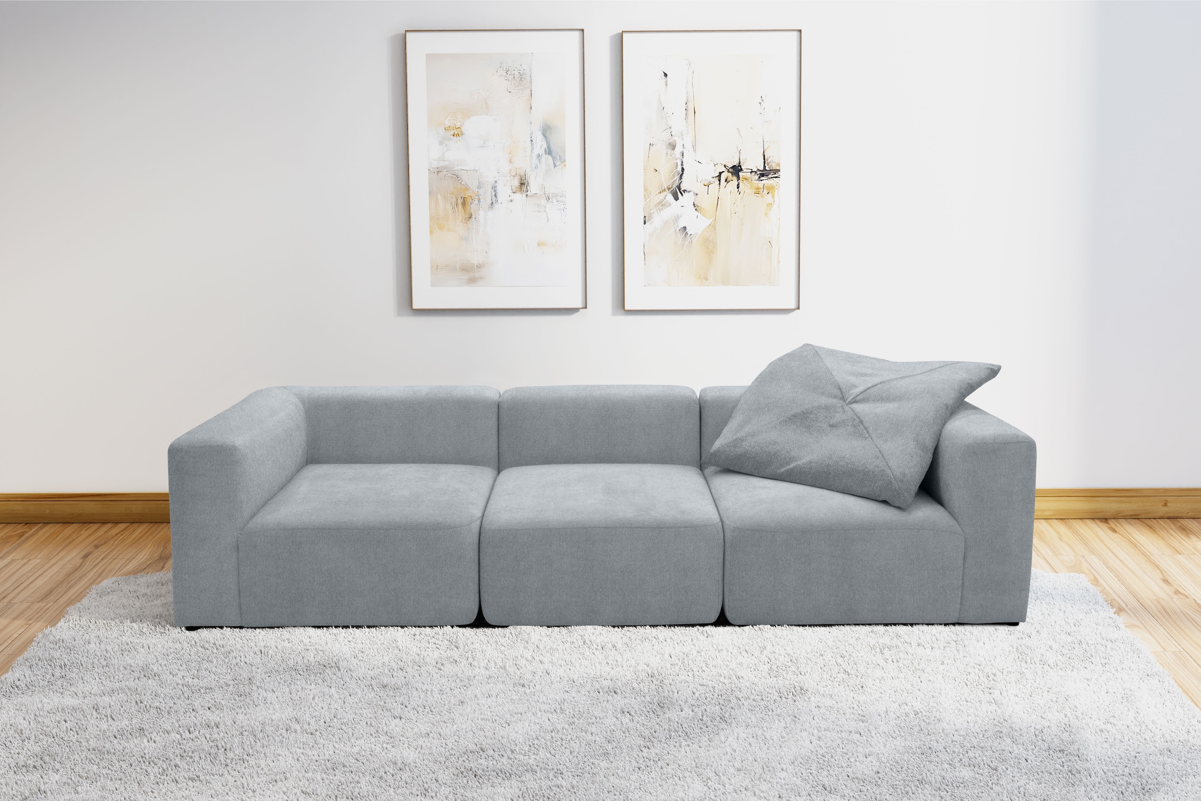 Home affaire 3-Sitzer "Utvik bestehend aus 2 Eck- und 1 Mittelelement" einz günstig online kaufen