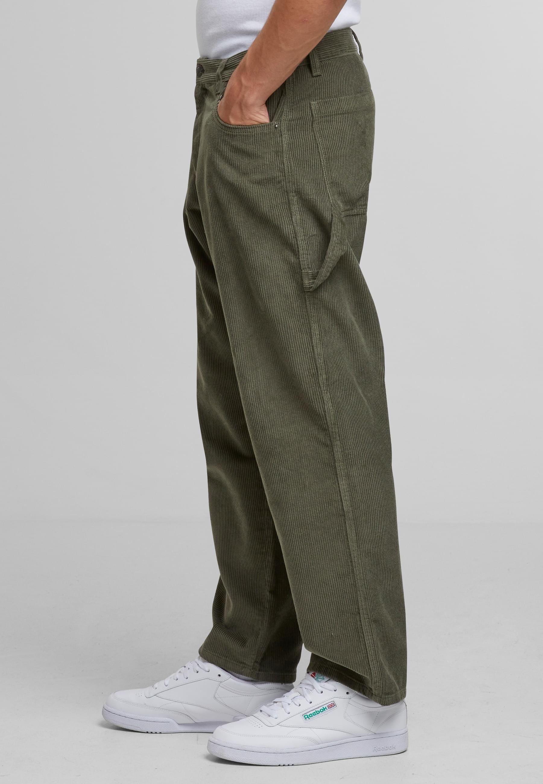 URBAN CLASSICS Stoffhose »Urban Classics Corduroy Carpenter Pants«, (1 tlg.)