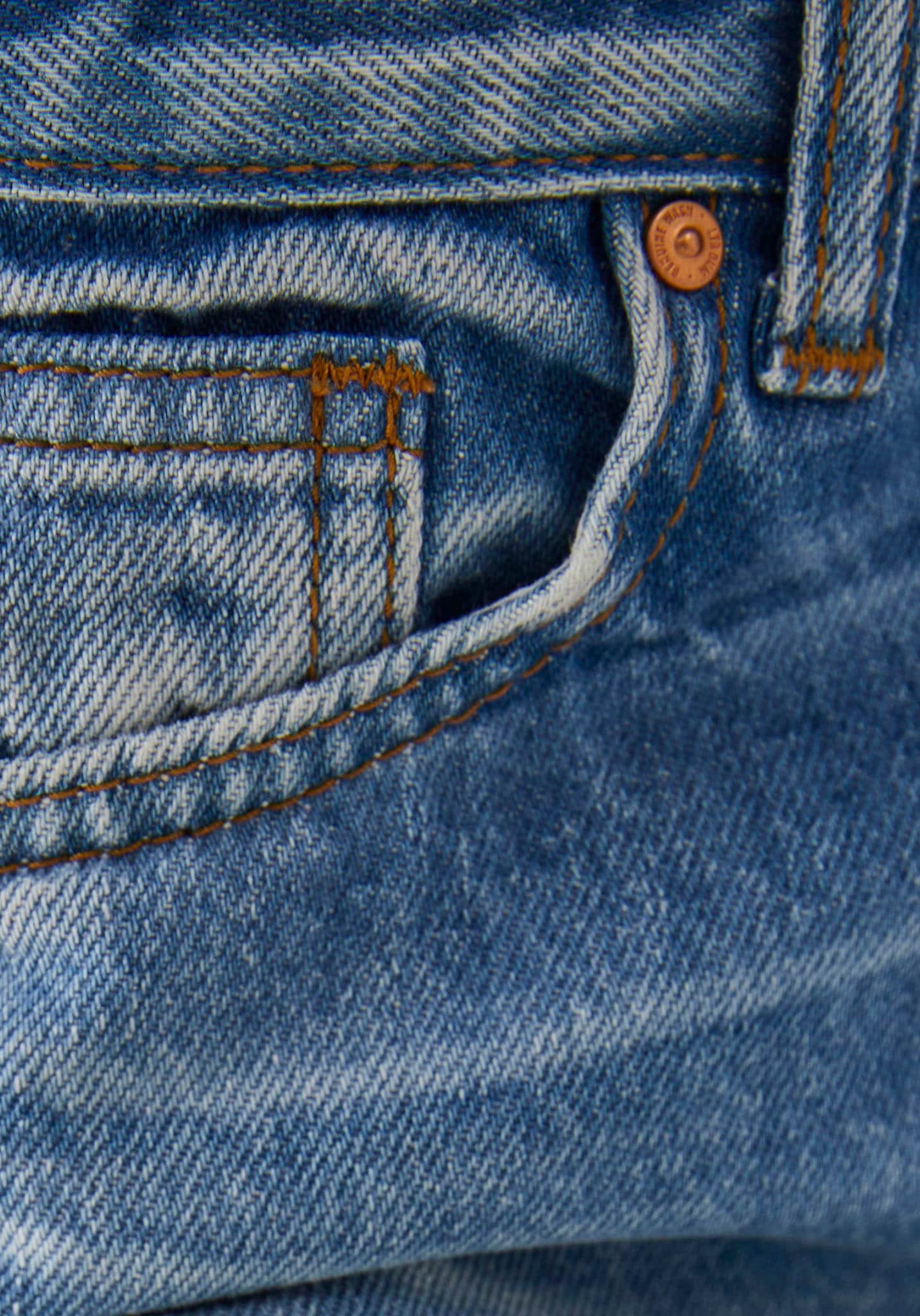 Jeans am mit Weite | Fransenkante Beinabschluß, LTB »OLIVA«, GIRLS BAUR for