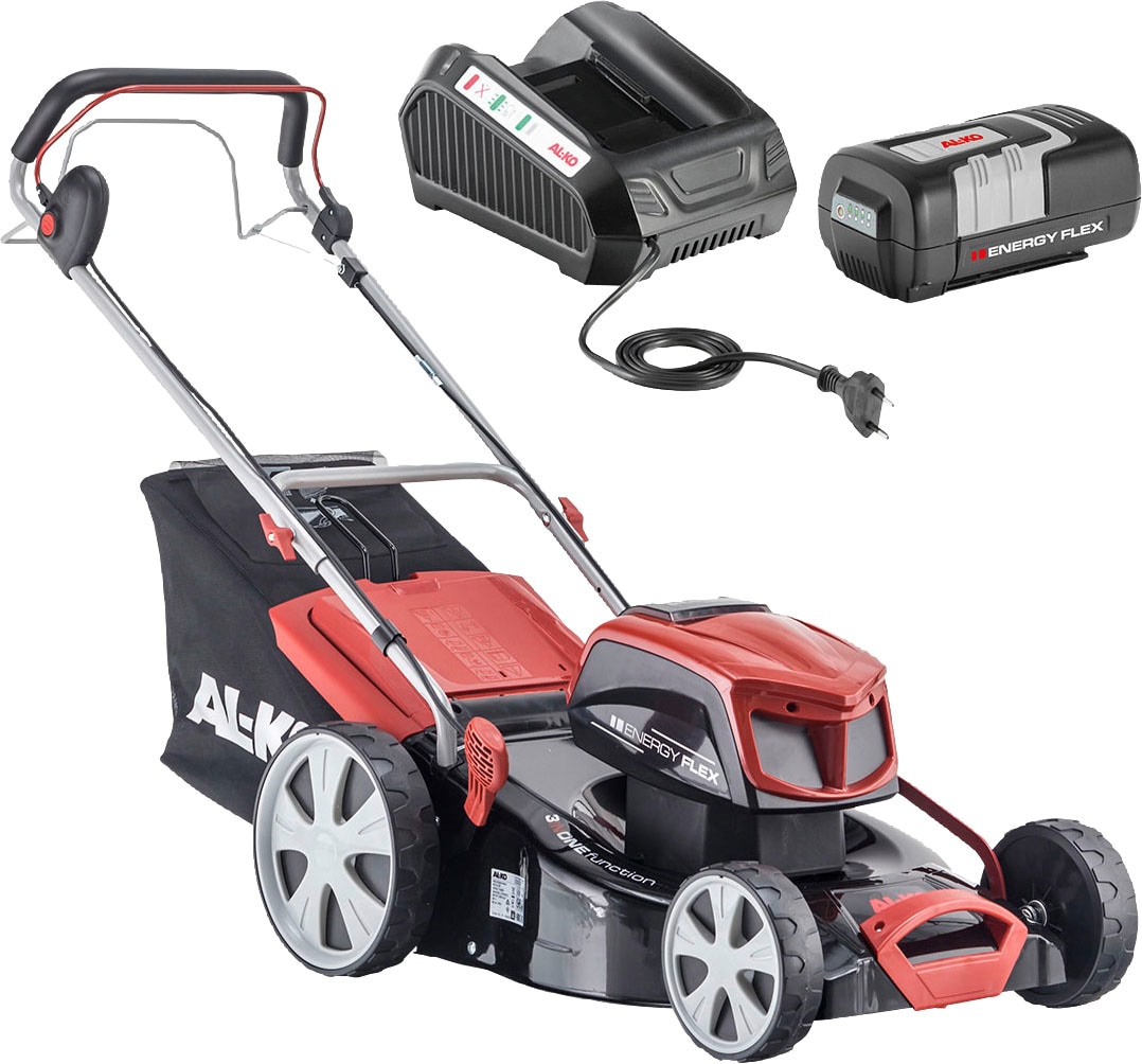 AL-KO Akkurasenmäher "46.9 Li SP SET" mit Radantrieb, Akku und Ladegerät günstig online kaufen