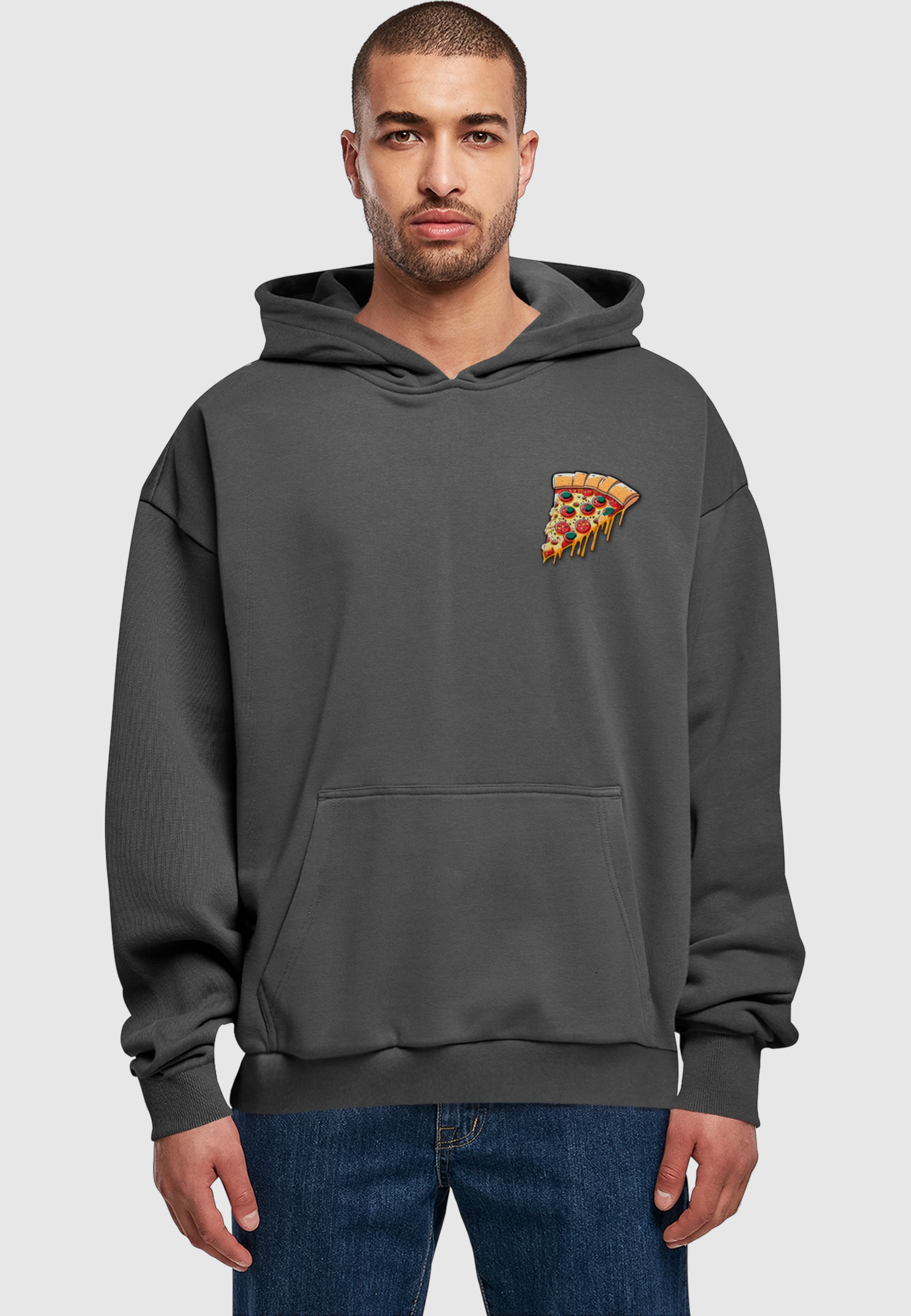 Merchcode Kapuzenpullover »Merchcode Pizza Comic Ultra Heavy Hoody« 1 Stk.