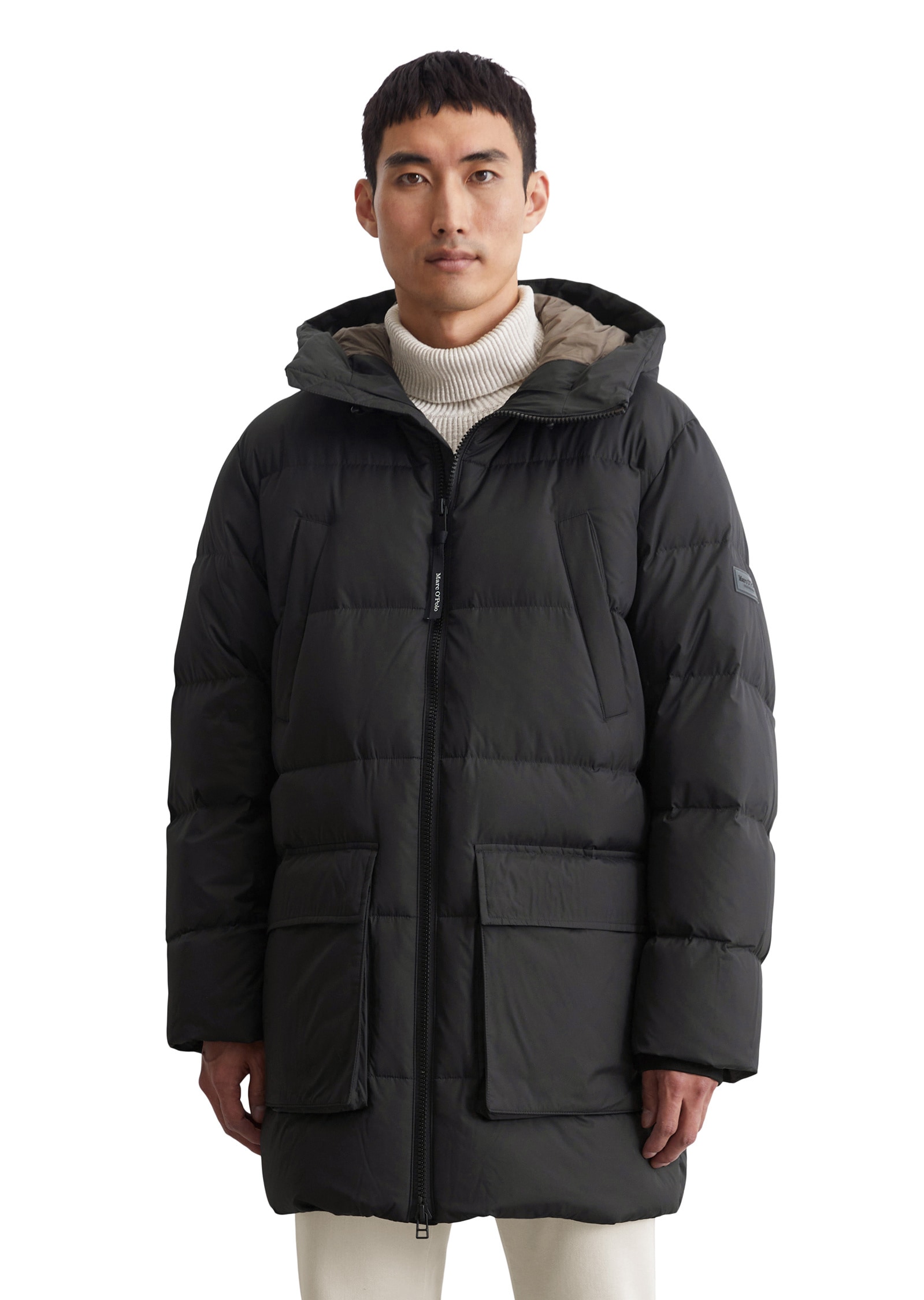 Marc OPolo Outdoorjacke "aus wasserabweisendem Performance Polyester", ohne Kapuze