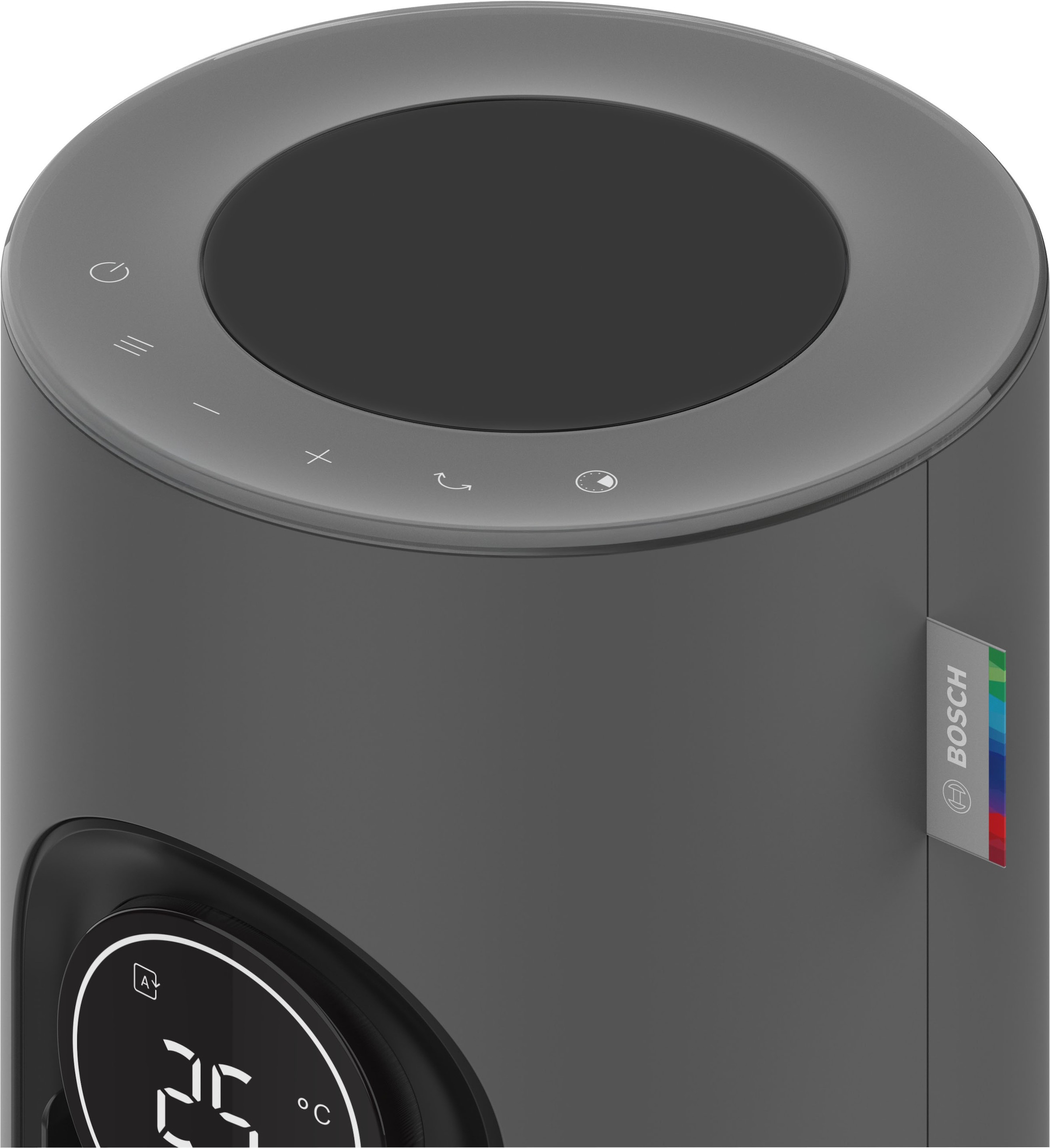 BOSCH Turmventilator »Tower Fan 4000, 91cm, 90° Oszillation, Timer, Fernbedienung« nur 19 dB(A) im leisesten Modus, in Midnight Grey