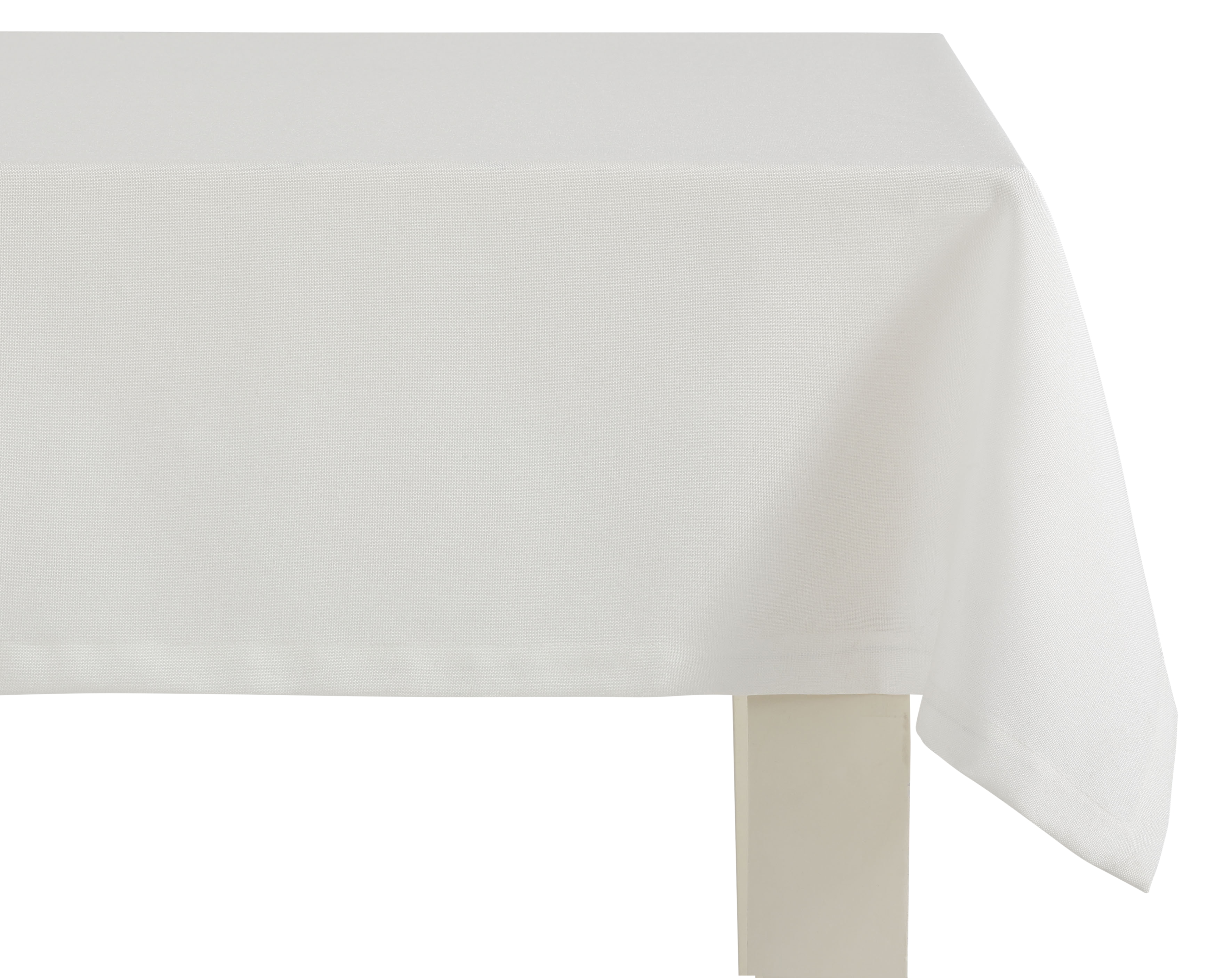 Dreams Tischdecke "UNI" mit ca. 2,5 cm breitem Saum und edler Briefecke, verschiedene Größen