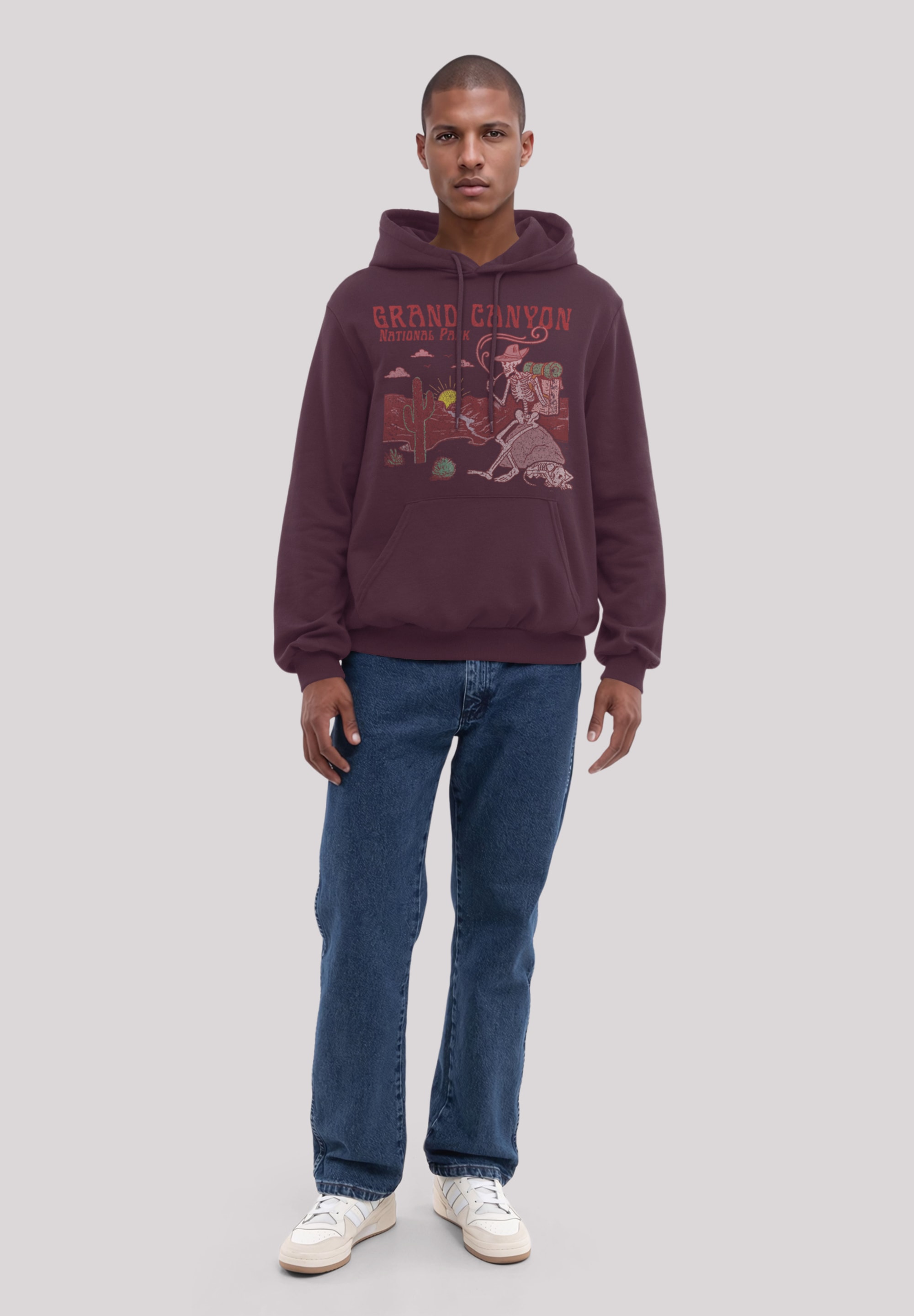F4NT4STIC Kapuzenpullover »US National Parks Grand Canyon Sunrise«, Premium Qualität