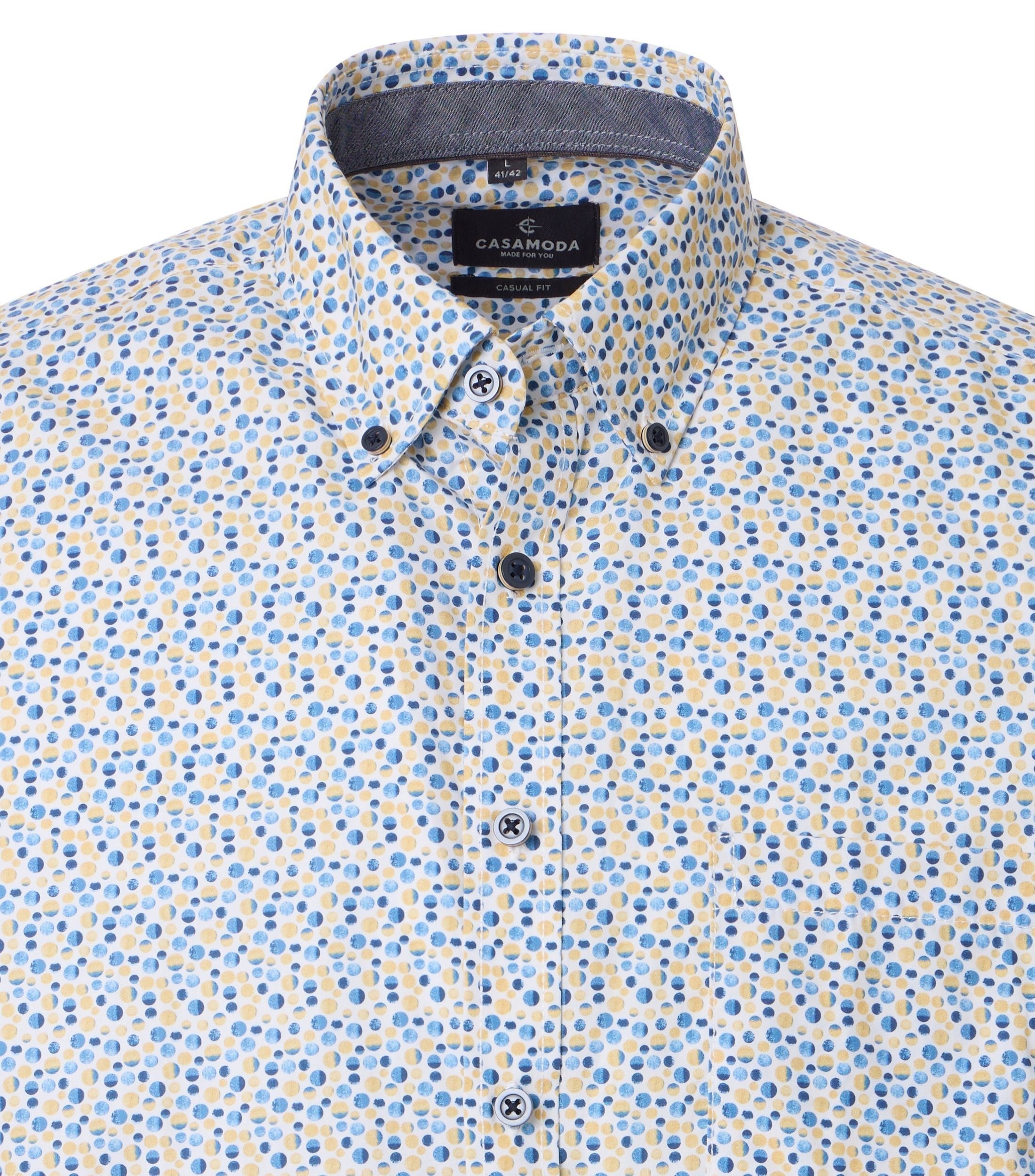 Thumbnail - CASAMODA Kurzarmhemd "CASAMODA Freizeithemd Kurzarm Print"