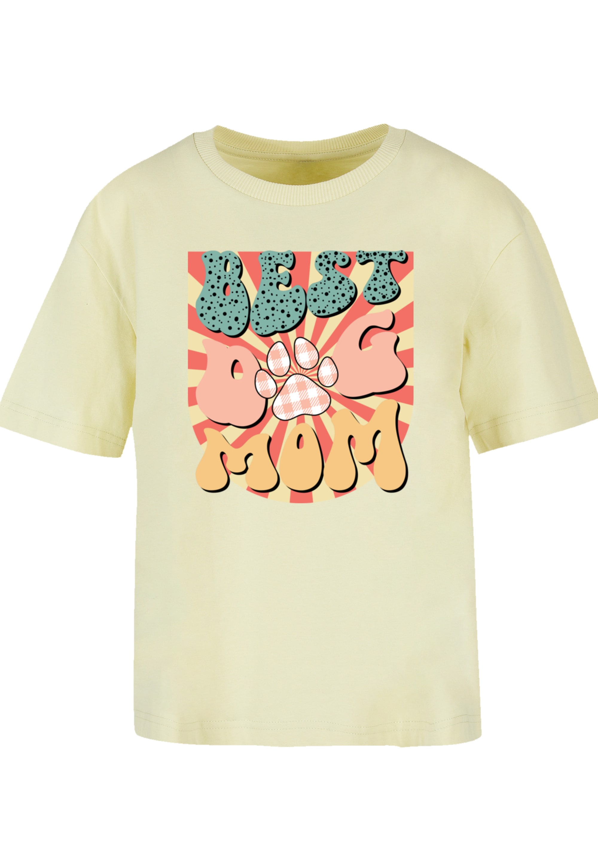 F4NT4STIC T-Shirt »Muttertag Pet Lover Vintage Beste Hunde Mama«, Premium Qualität