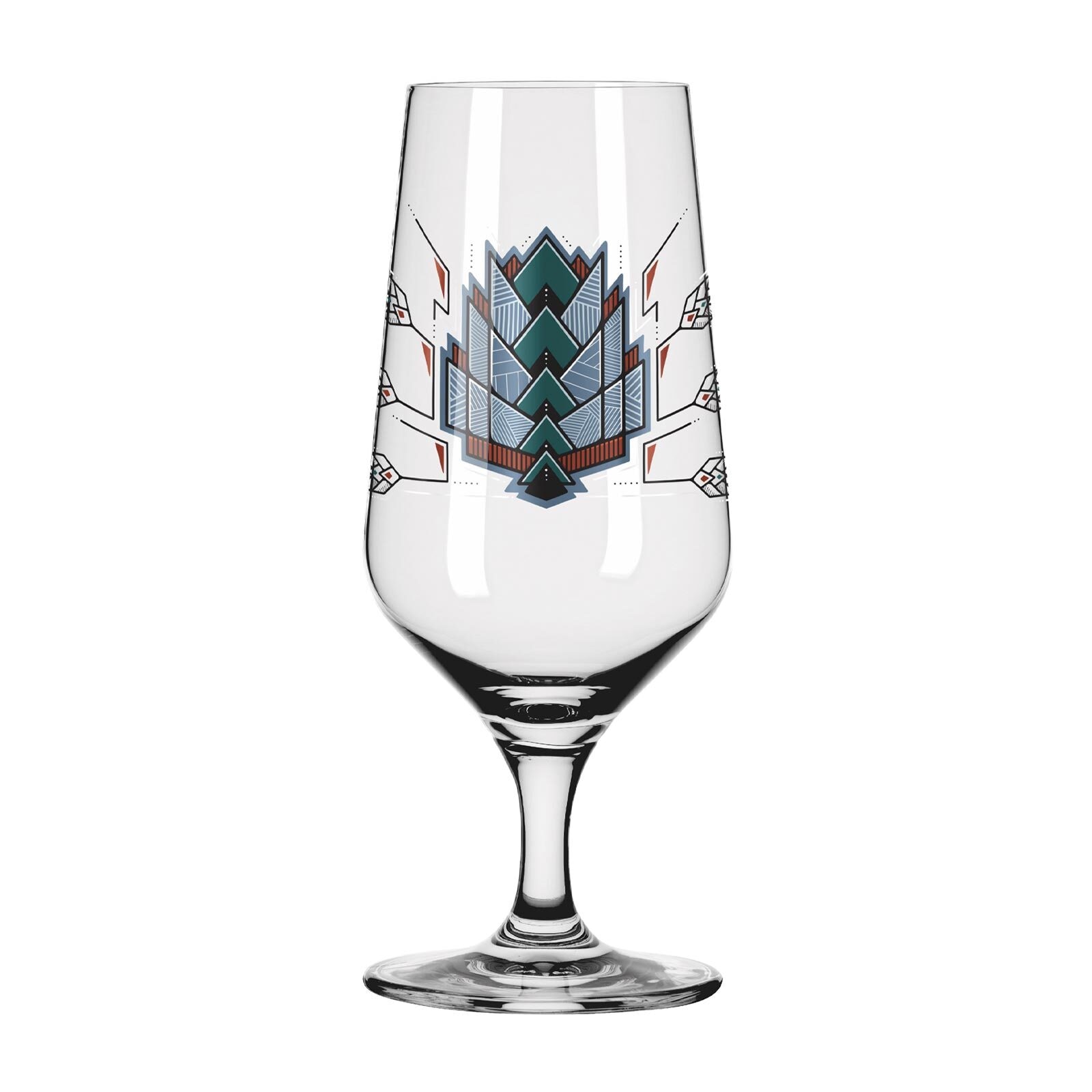 Ritzenhoff Bierglas »Pilsgläser mit Motiv Brauchzeit 374 ml 2er Set transparent«