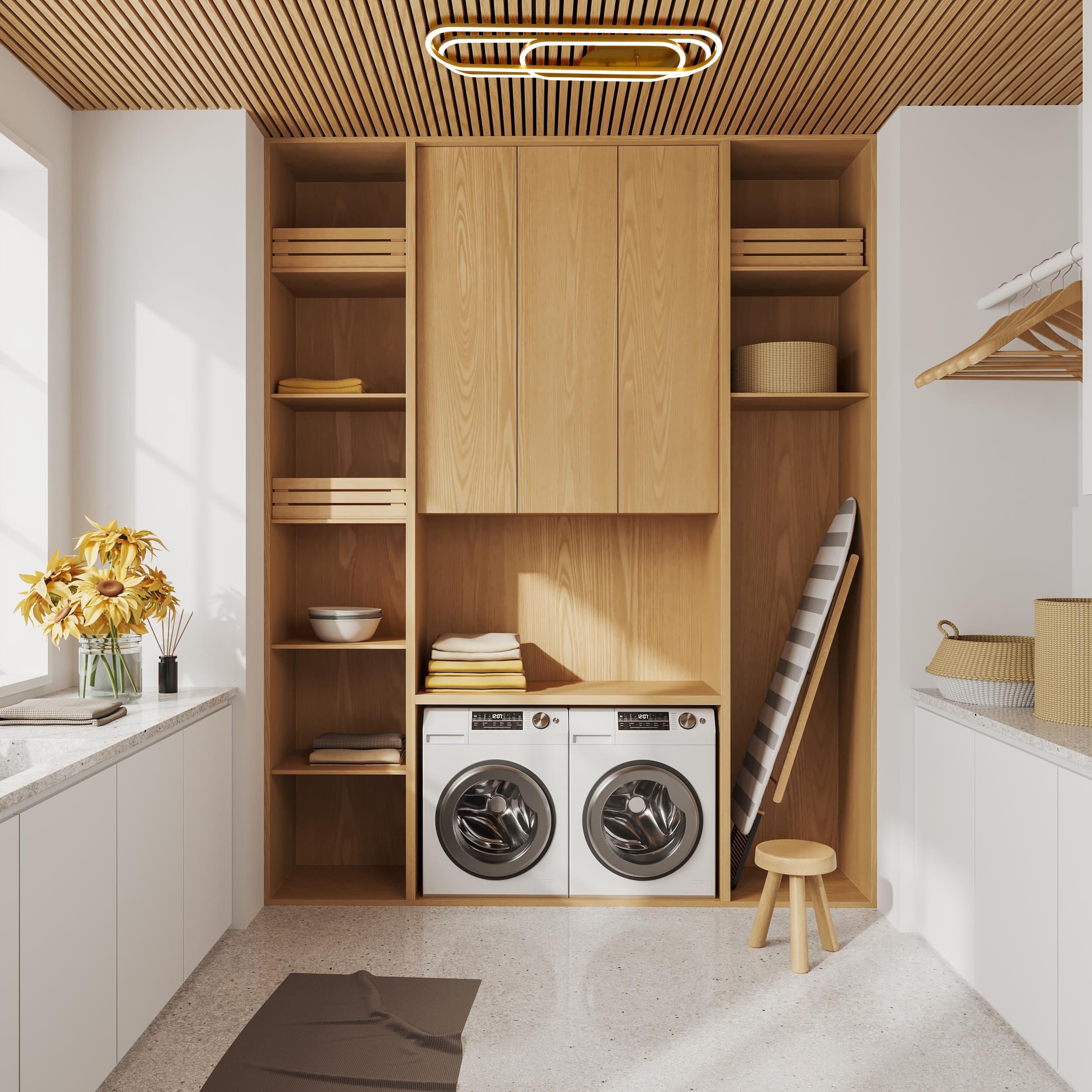 näve LED Deckenleuchte »CARLON«, Dimmbar;Farbwechsler;Memoryfunktion;Nachtlichtfunktion;Zeitschaltuhr