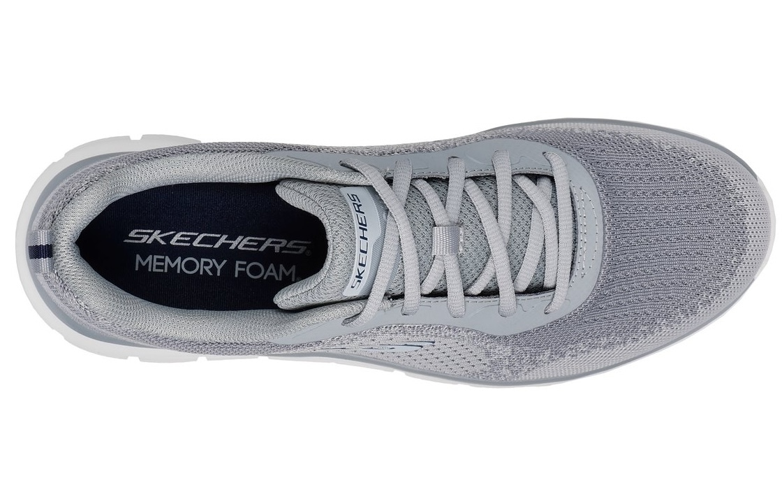 Skechers Sneaker »TRACK-GLENDOR«, Trainingsschuh, Schnürschuh, Freizeitschuh mit Memory Foam