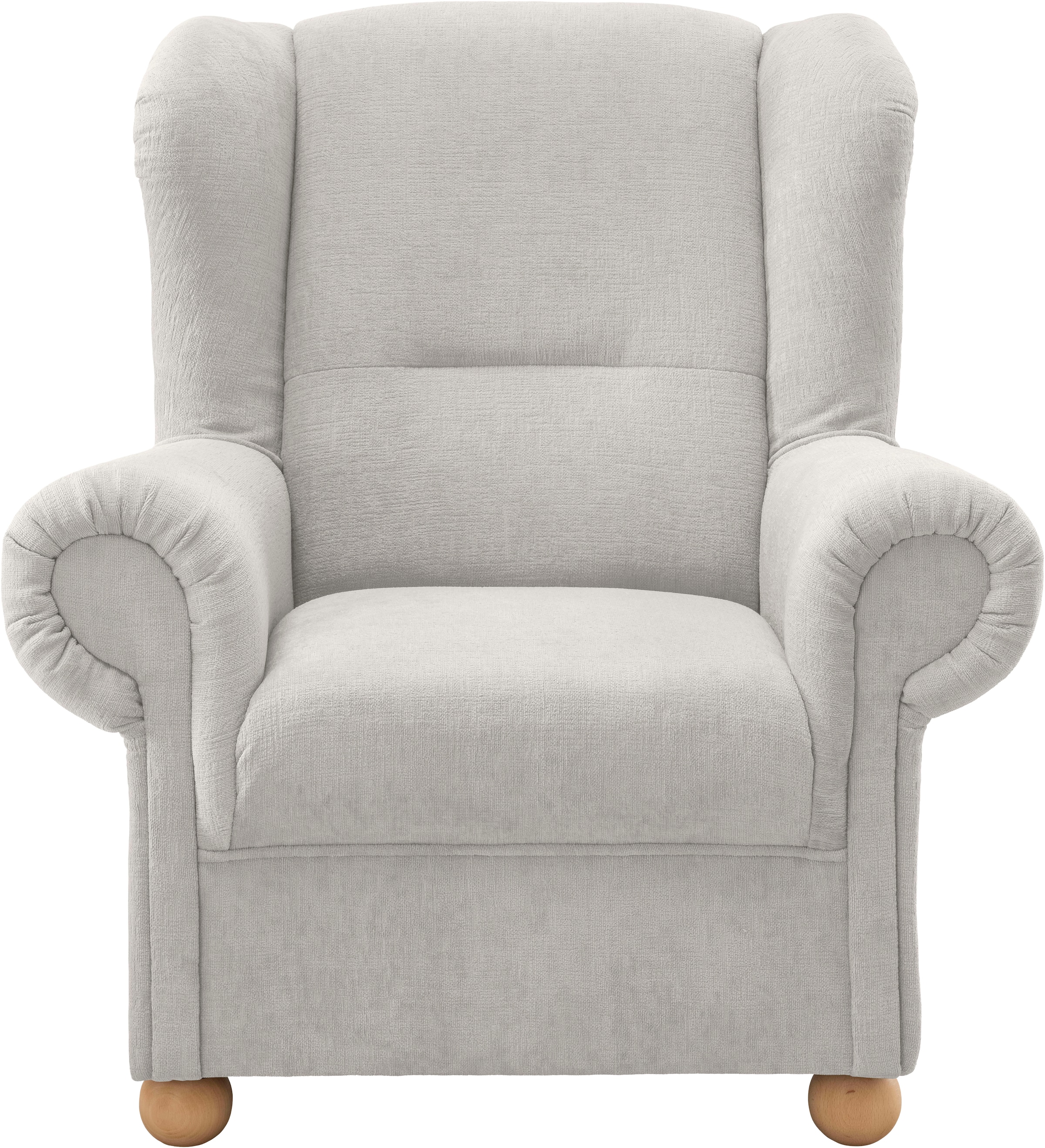 Ohrensessel HOME AFFAIRE, B:92cm H:102cm T:89cmweiß, 100% Polyester, Sessel, "Torello"