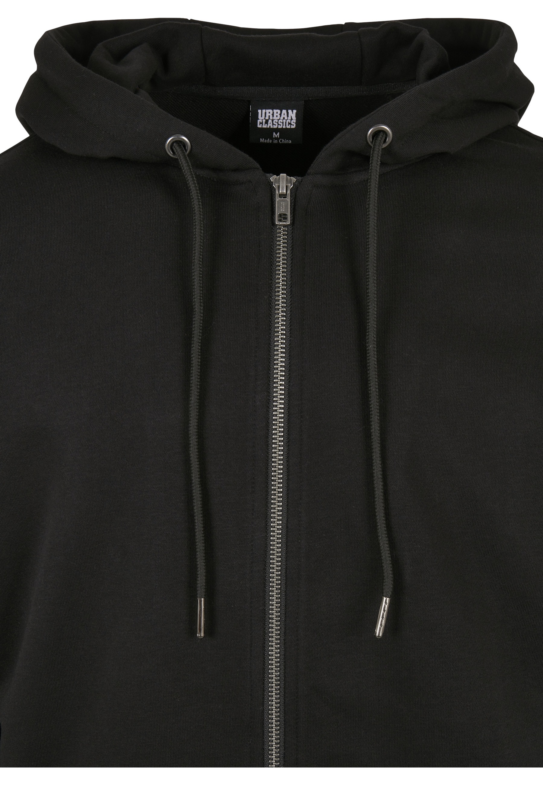 URBAN CLASSICS Neopren-Hoodie »Urban Classics Herren Basic Terry Zip Hoody« 1