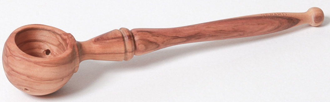 BERARD FRANCE 1892 Servierlöffel Olivenholz, 20 cm, jedes Stück ein Unikat günstig online kaufen