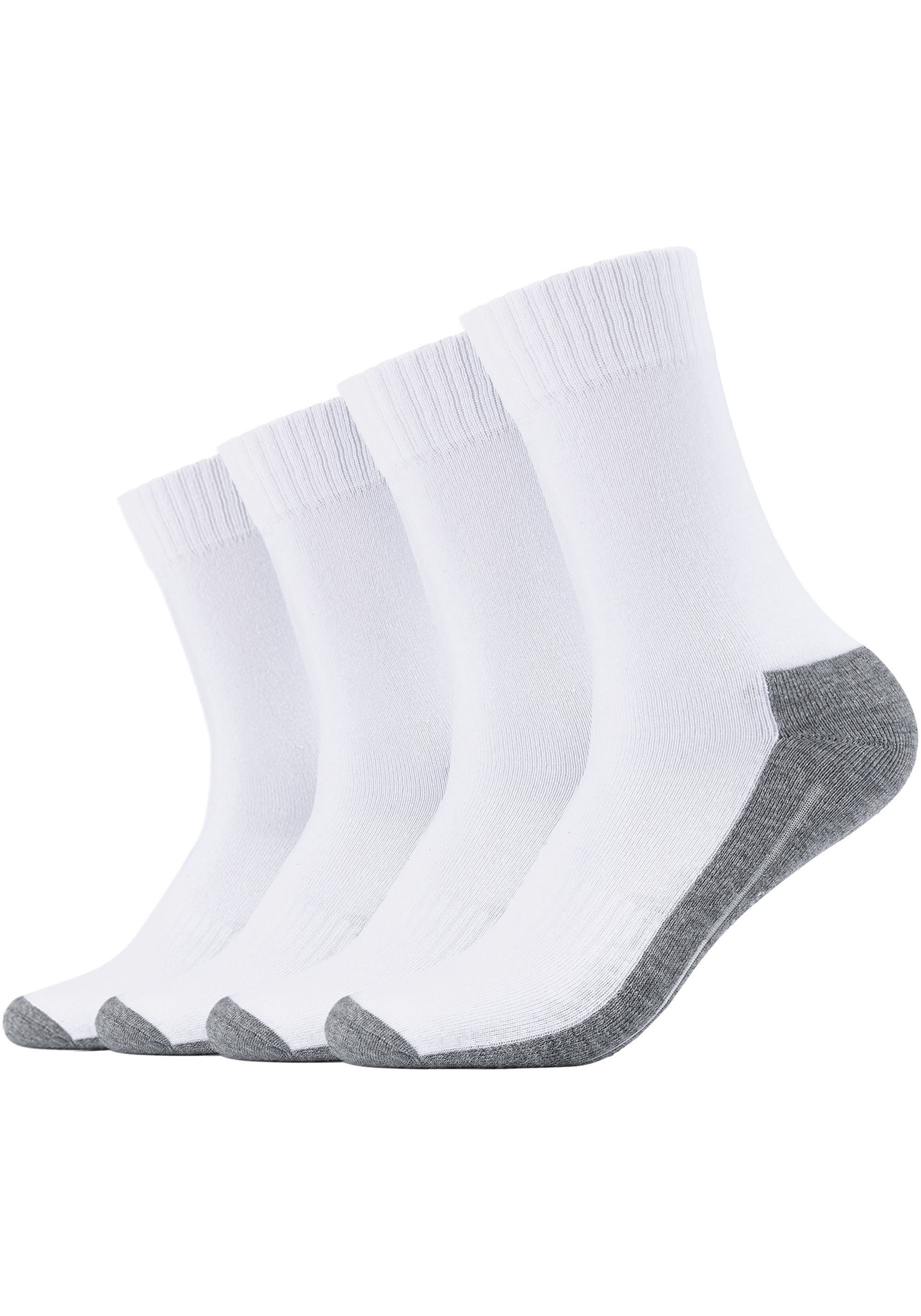 Camano Sportsocken, (4er Pack), mit feuchtigkeitsregulierendem Material