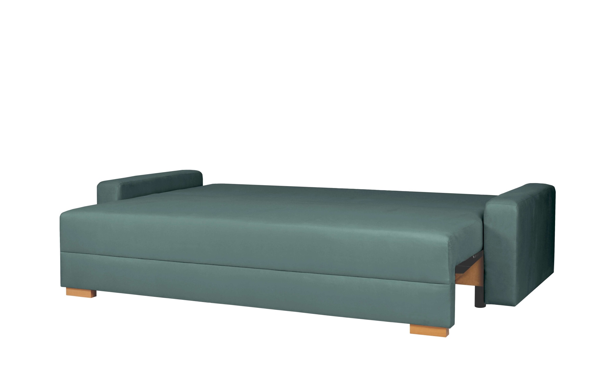 INOSIGN 3-Sitzer »SHERIDIAN Schlafsofa mit Bettkasten, in Feincord & Velvet«, mit Wellenunterfederung, moderne Bezüge, B/H/T 225/94/80