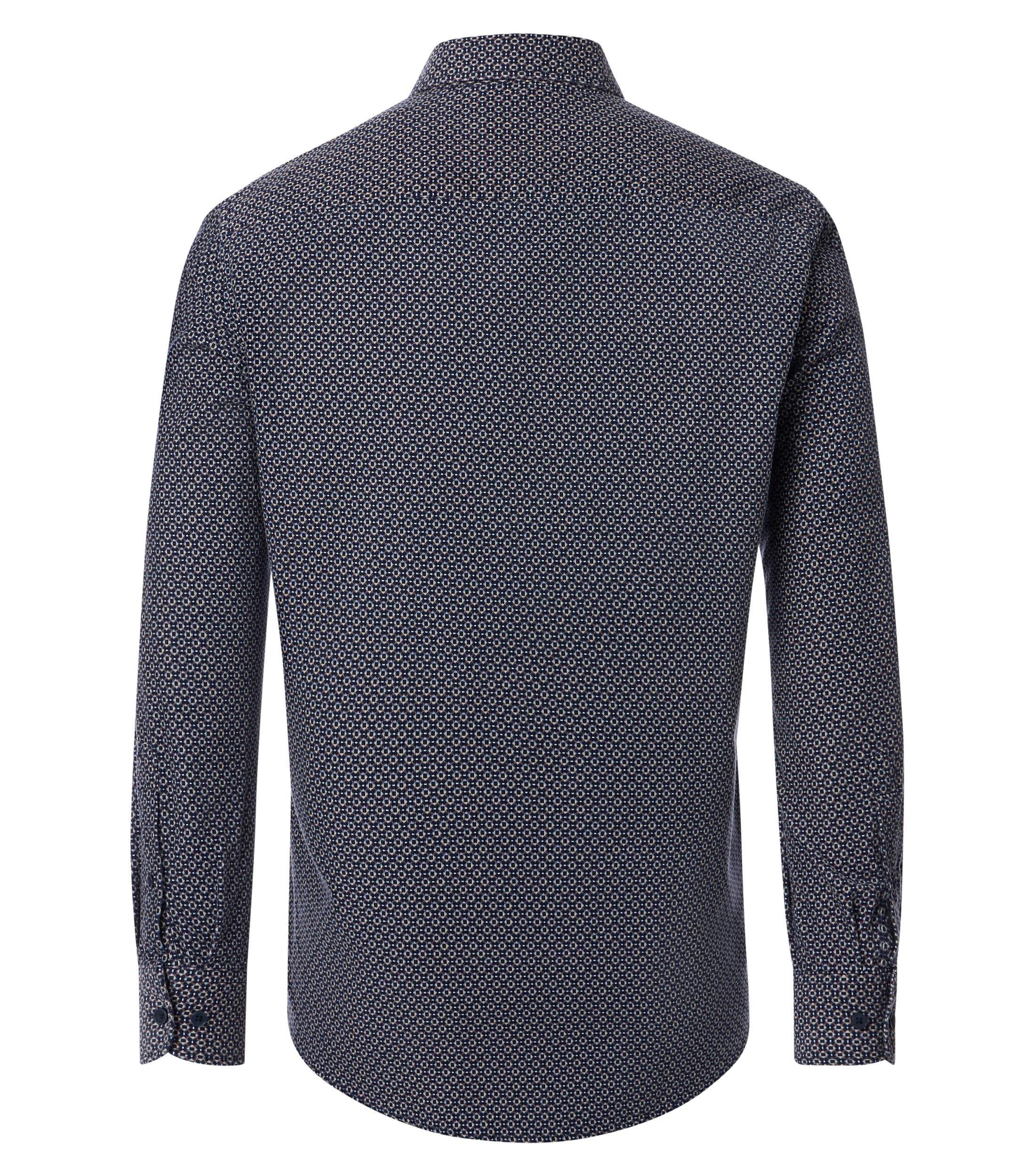 CASAMODA Langarmhemd "CASAMODA Freizeithemd Print" günstig online kaufen