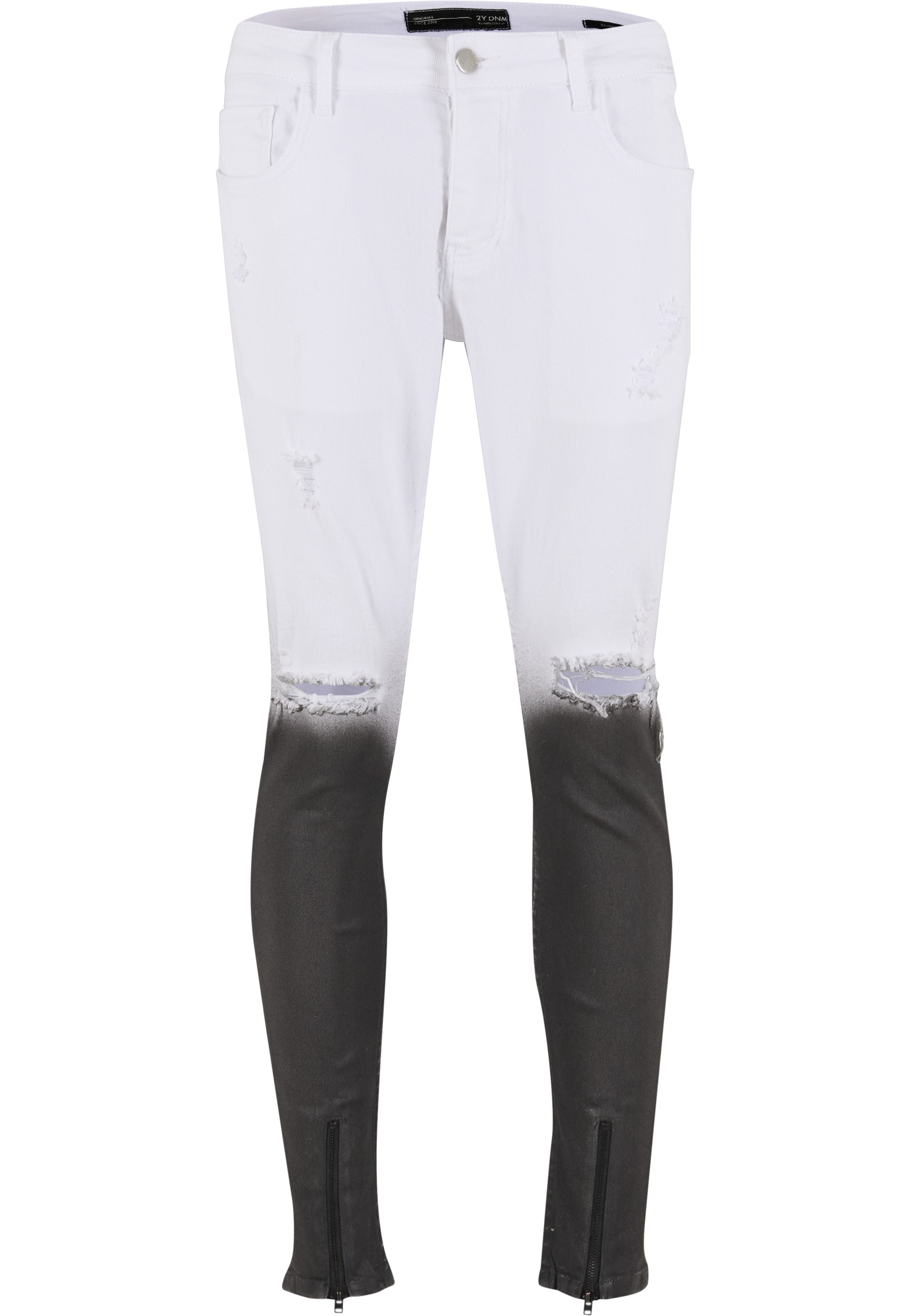 2Y Premium Bequeme Jeans "2Y Premium 2Y Destroyed Skinny Cropped Denim" günstig online kaufen