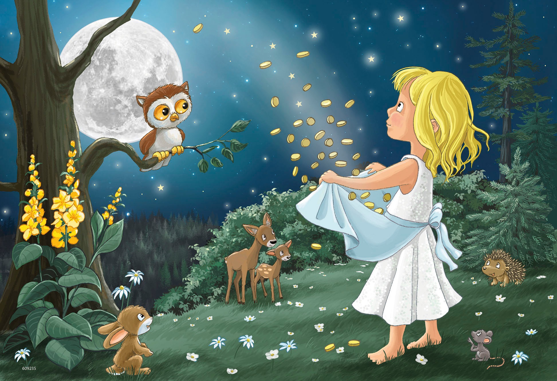 Ravensburger Puzzle »Märchenstunde«, Made in Europe