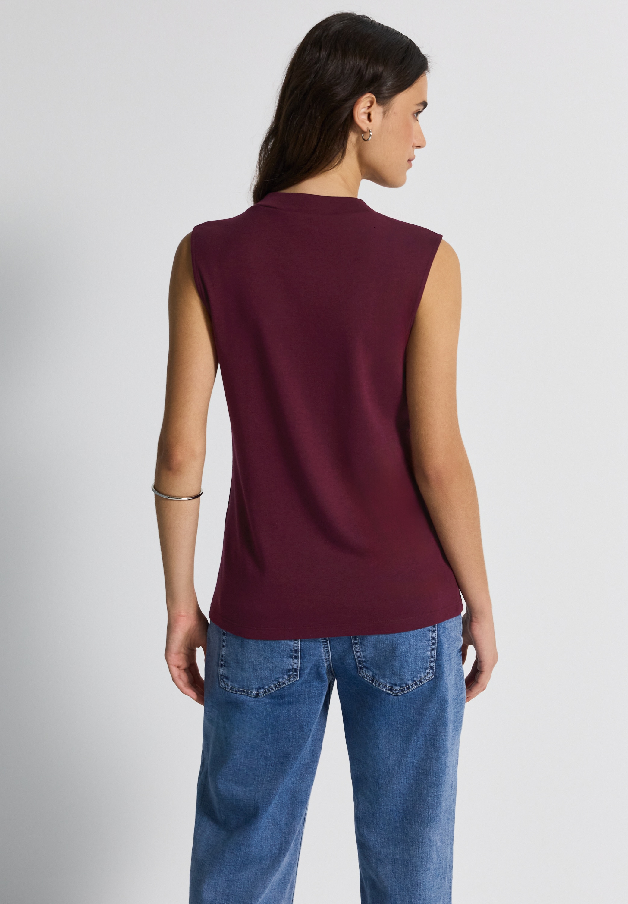 STREET ONE STUDIO T-Shirt, im soften Baumwoll-Mix