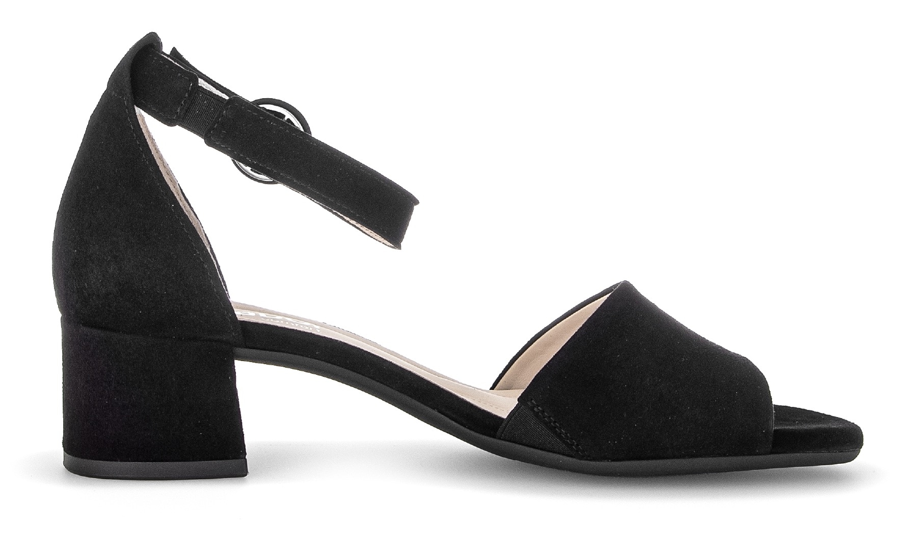 Gabor Sandalette »TUNIS«, Blockabsatz, Businessschuh, Festtagsschuh, Zierschnalle, G-Weite