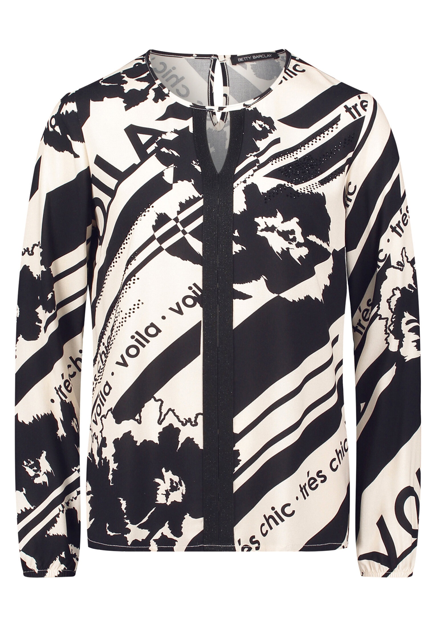 Betty Barclay Schlupfbluse »Damen mit Rundhalsausschnitt«