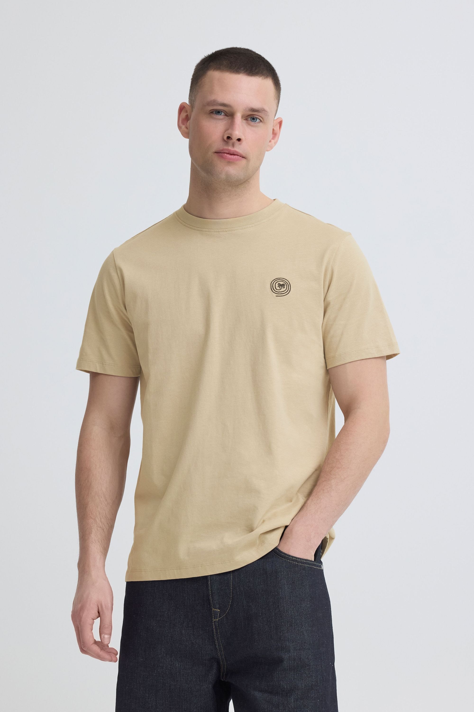 Blend Rundhalsshirt "BHKamil" Klassisches T-Shirt mit Rundhalsausschnitt günstig online kaufen