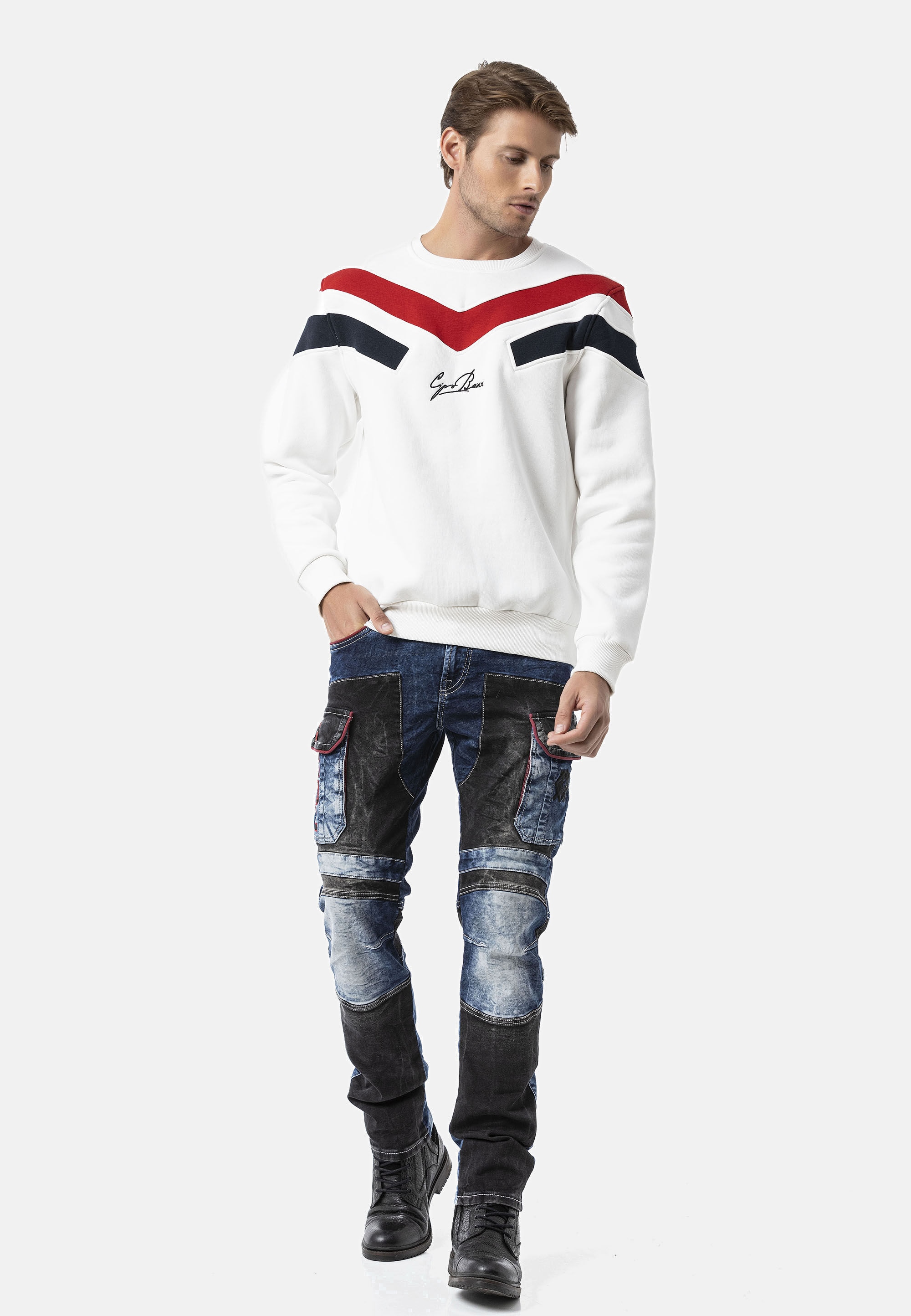 Cipo & Baxx 5-Pocket-Jeans »CD891« mit stylischer Waschung