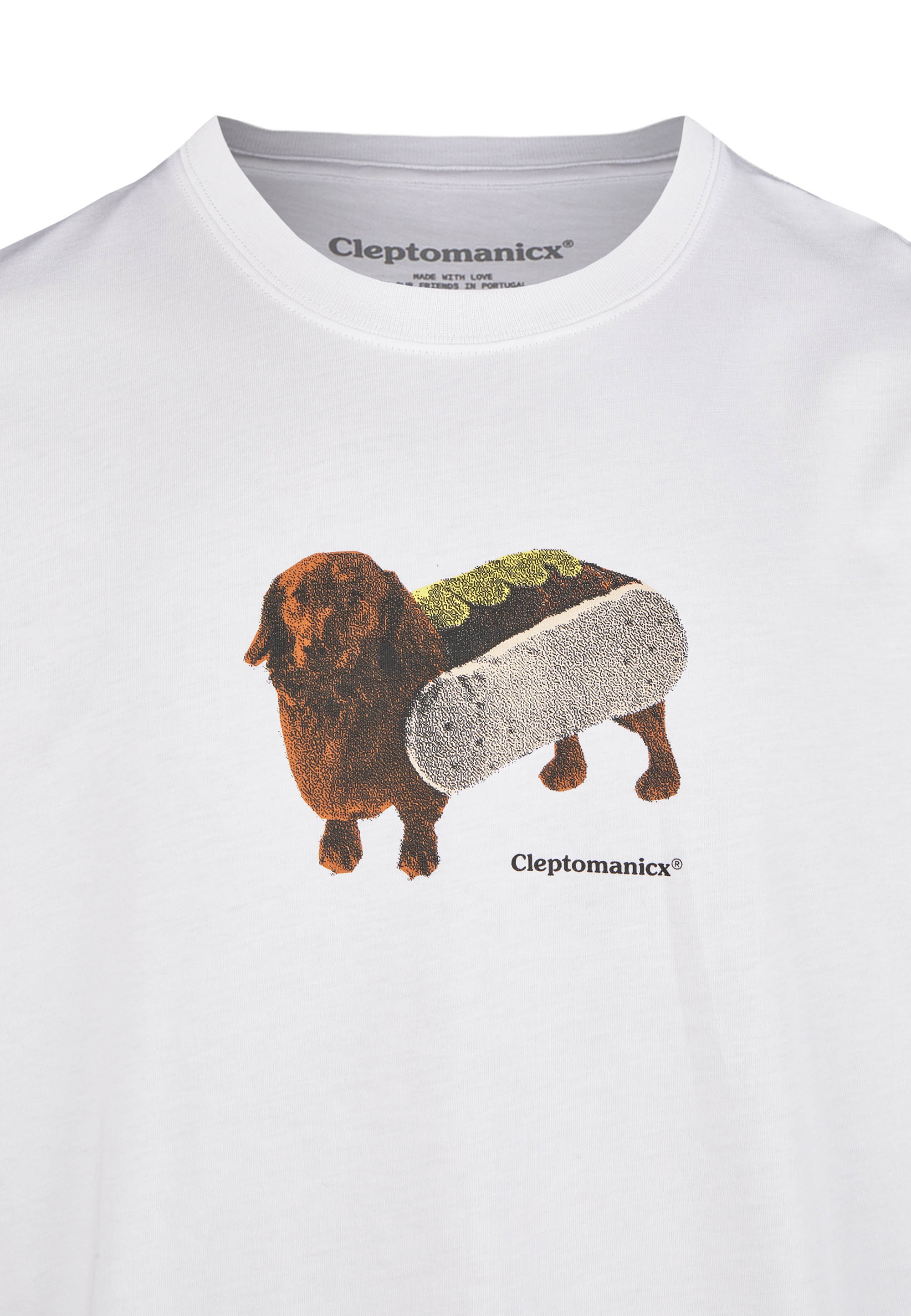 Cleptomanicx T-Shirt »Hot Dog«, im lockeren Schnitt