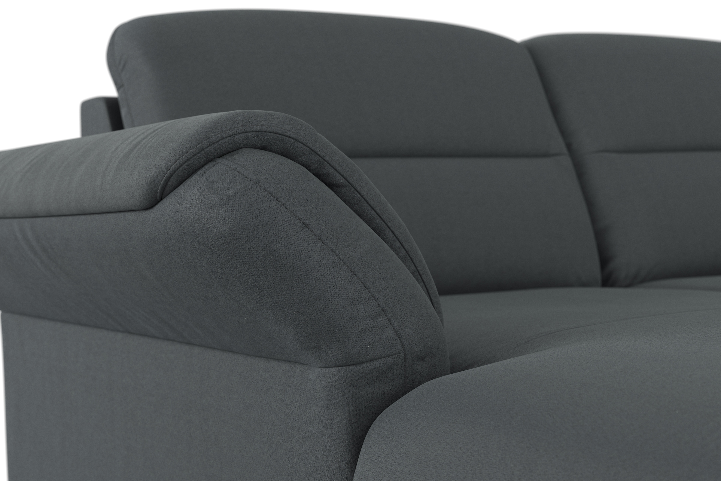 sit&more Wohnlandschaft »Mellum U-Form«, Federkern, wahlweise mit Bettfunktion, Stauraum und Armteilfunktion