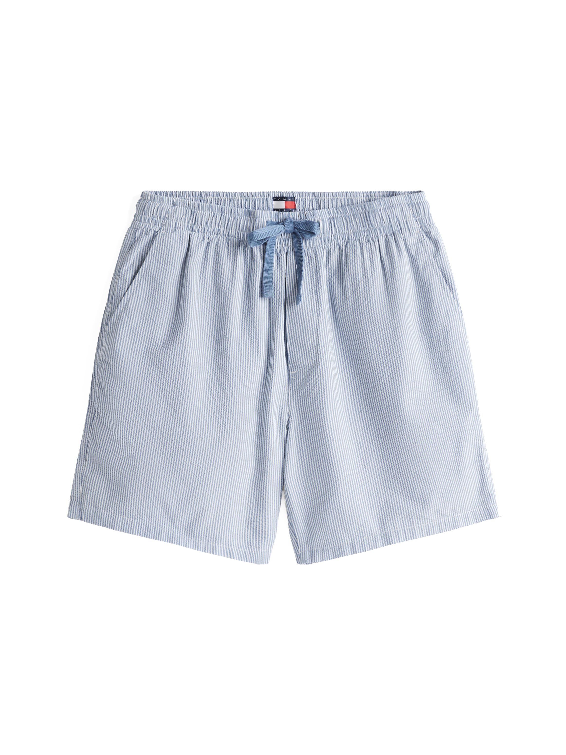 Tommy Jeans Shorts »TJM SEERSUCKER STP BEACH SHORT«, fein gestreift