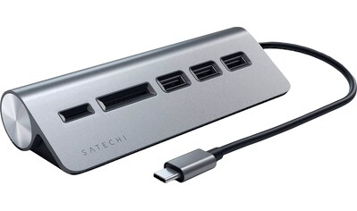 USB-Adapter »Type-C Aluminum USB Hub & Card Reader«, USB 3.0 Typ A zu USB Typ C