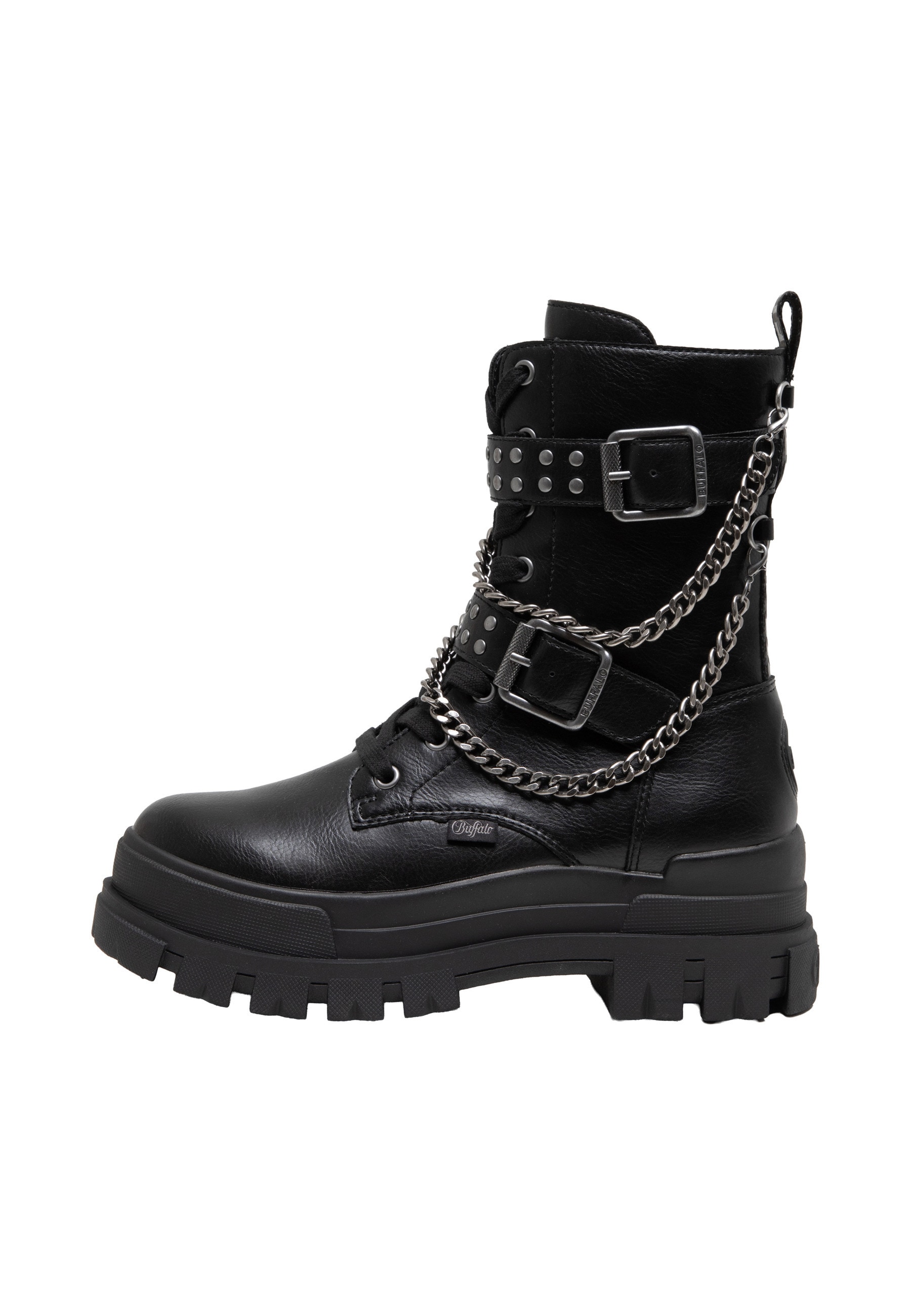 Buffalo Stiefelette »Buffalo ASPHA LACE UP BIKER«