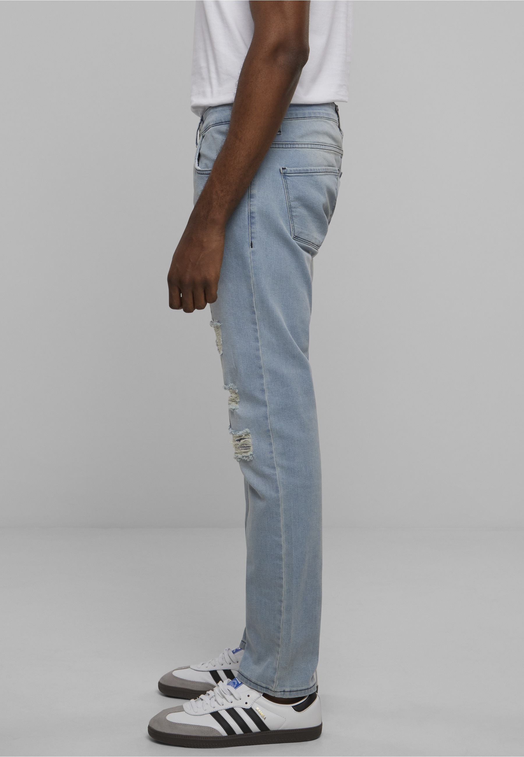 2Y Premium Bequeme Jeans »2Y Premium Herren 2Y Destroyed Slim Fit Denim«
