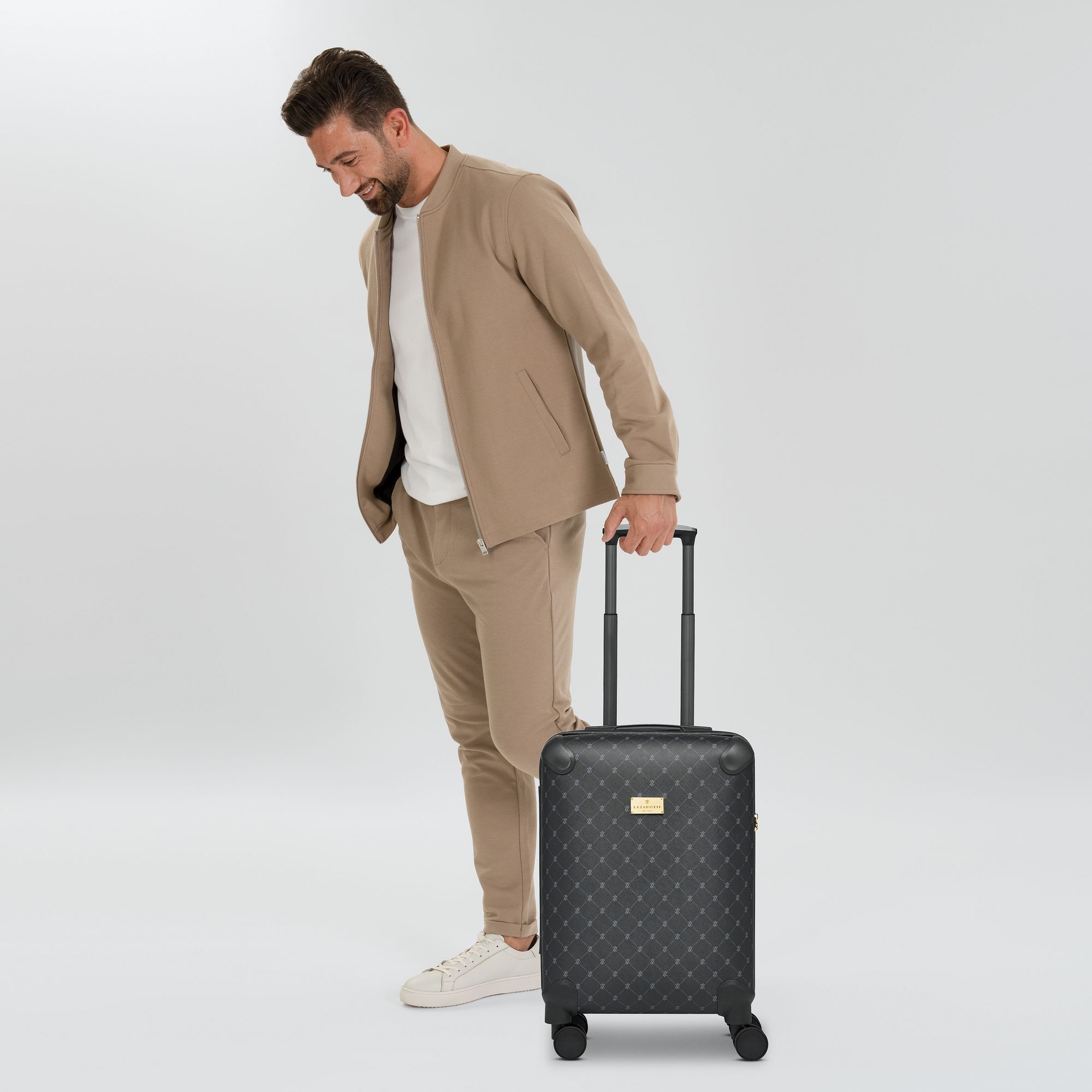 Lazarotti Trolley »Palermo 4 Rollen Kabinentrolley S 55 cm« 45 l