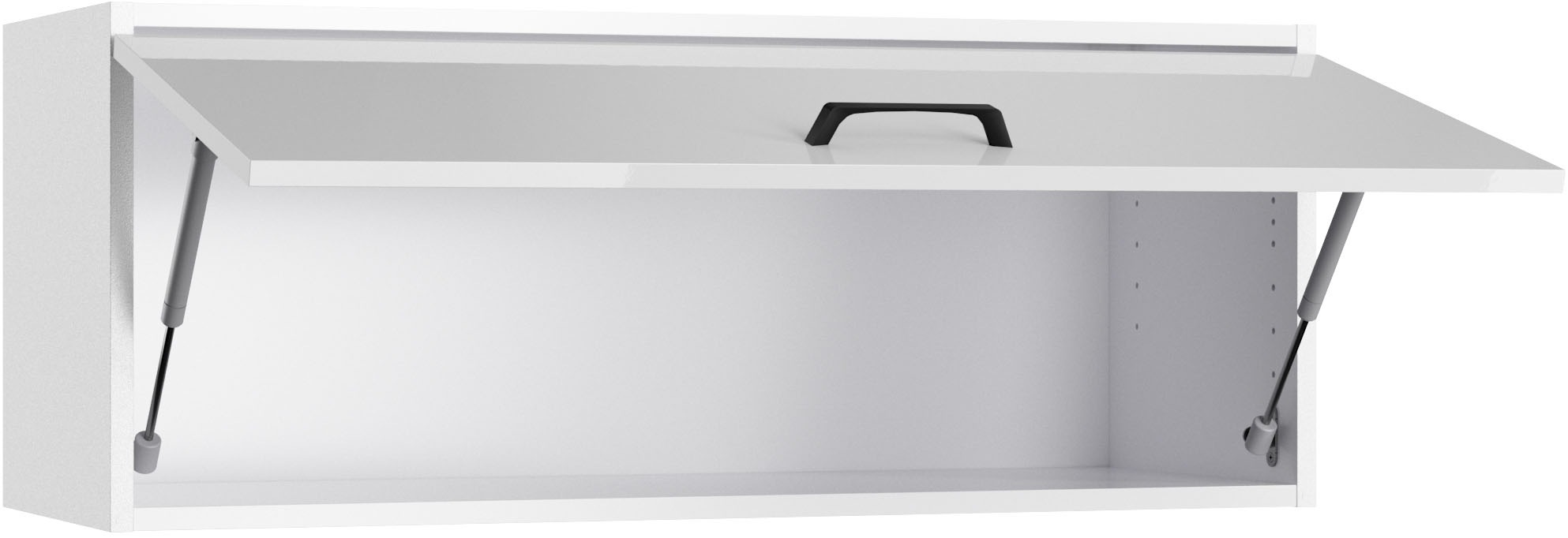 Thumbnail - KOCHSTATION Hängeschrank "KS-Paula" 90 cm breit, 35 cm hoch, mit 1 Klappe mit Gasdruckdämpfer