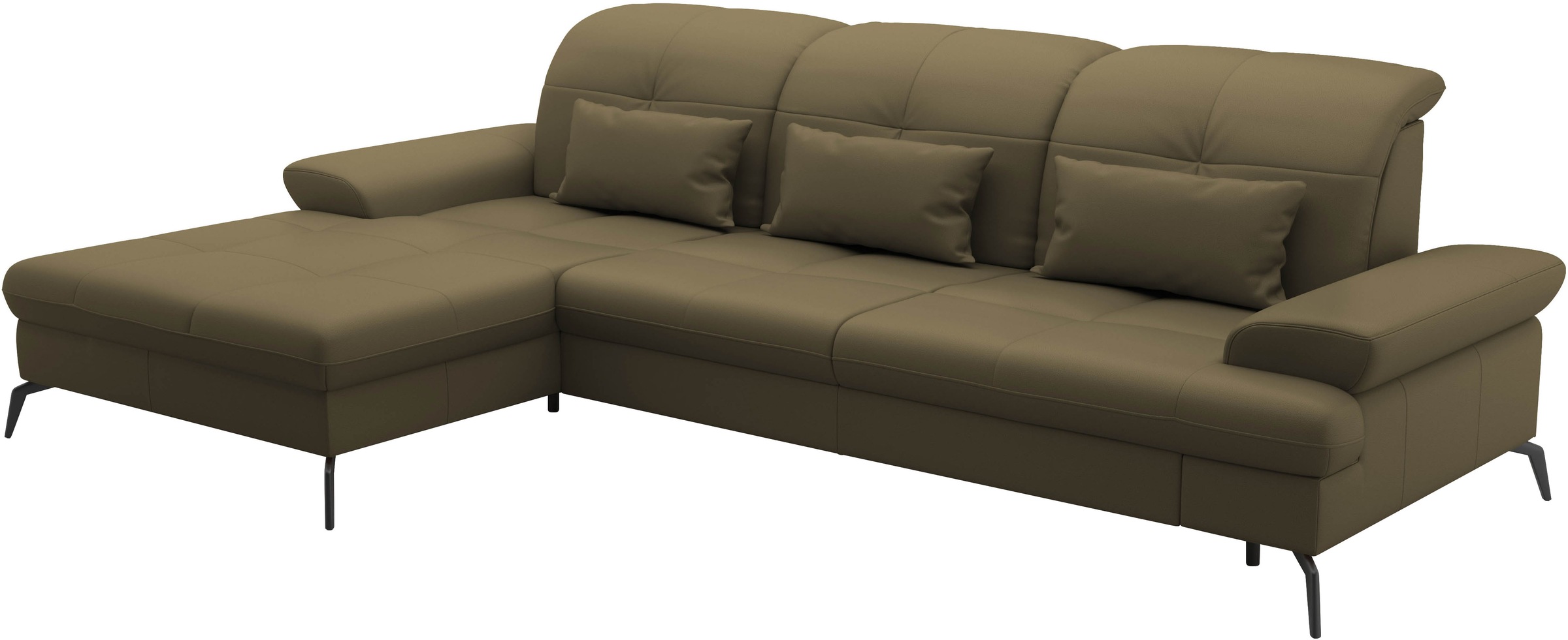sit&more Ecksofa »Amica«, inkl Sitztiefenverstellung und Armteilverstellung