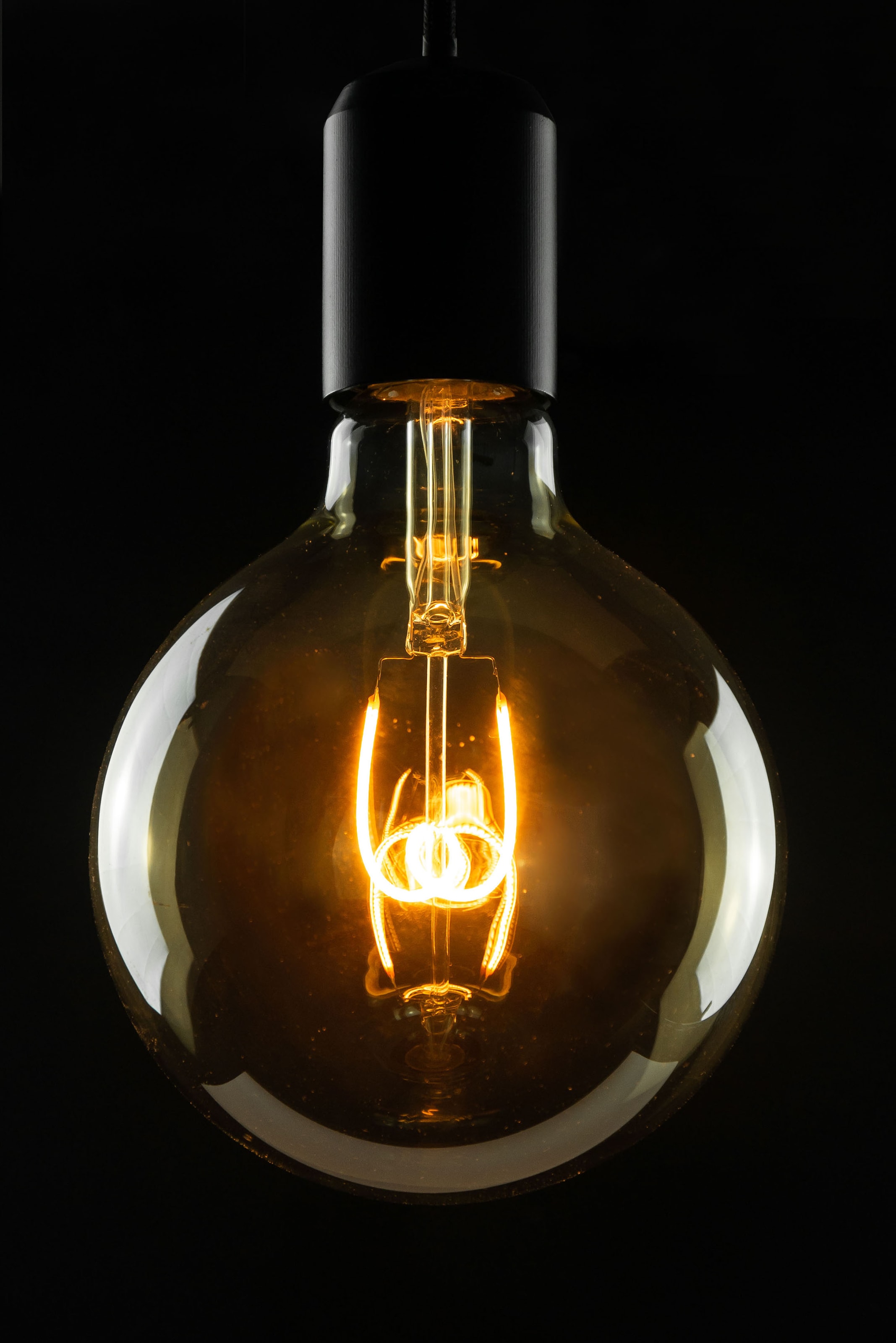 SEGULA LED-Leuchtmittel »Soft Line«, E27, 1 St., Warmweiß, dimmbar, Soft Globe 125 gold, E27
