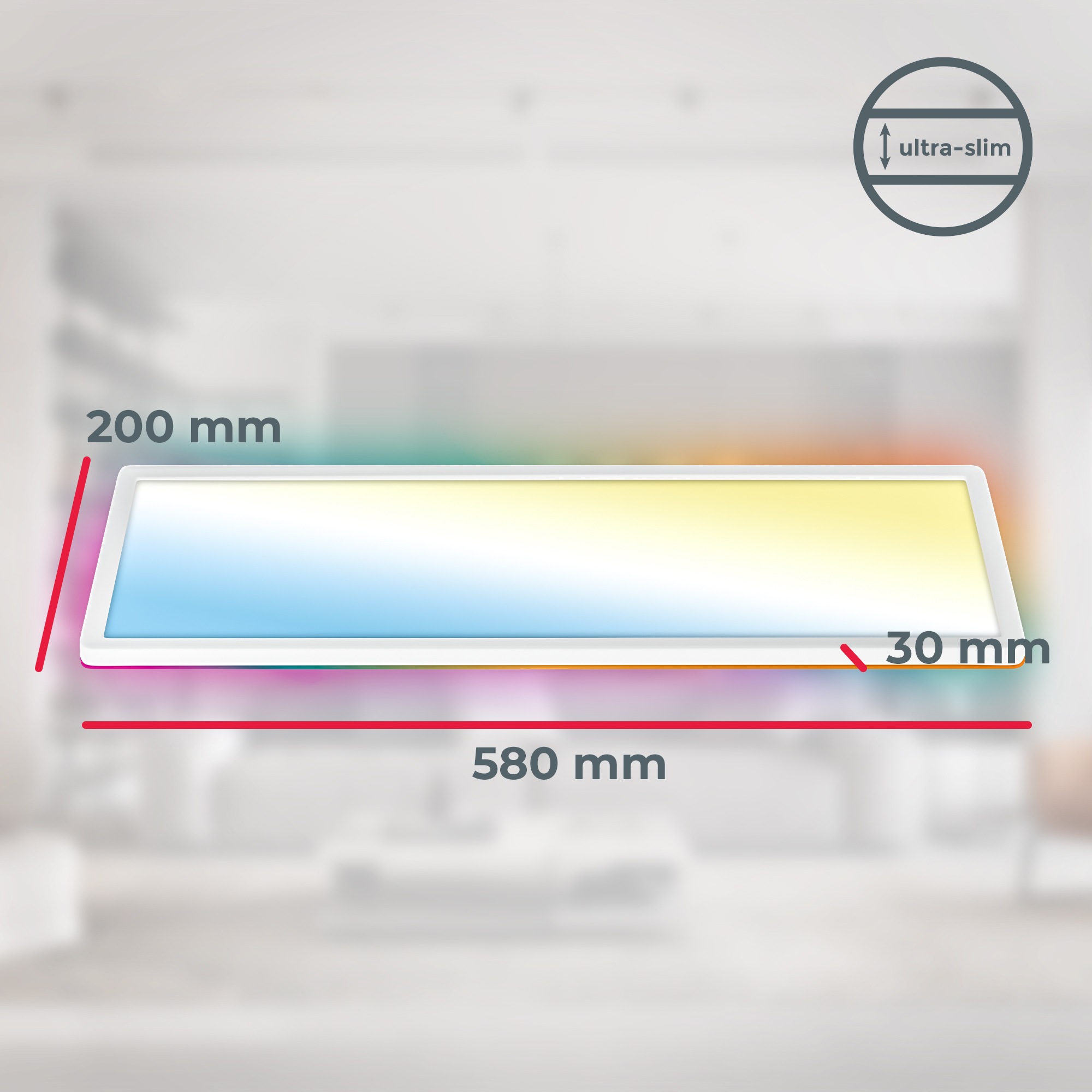 Briloner Leuchten LED Panel »BKL1613«