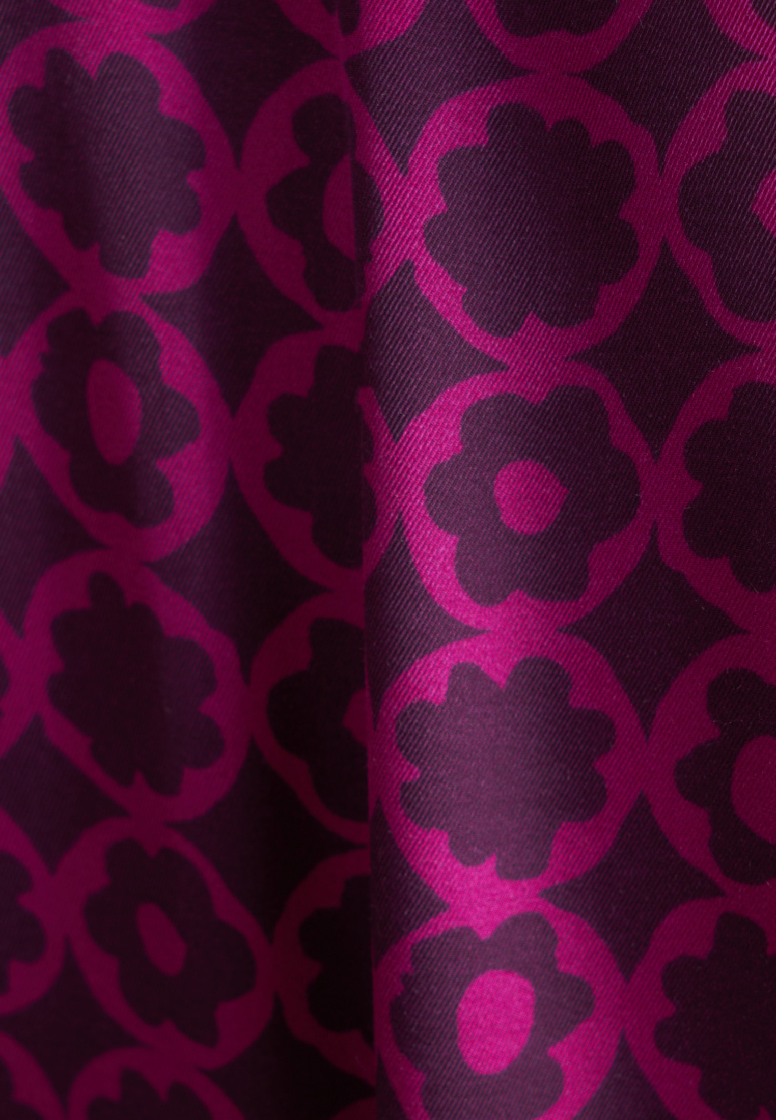 seidensticker Sommerkleid »Schwarze Rose«, 3/4-Arm Rundhals Druck