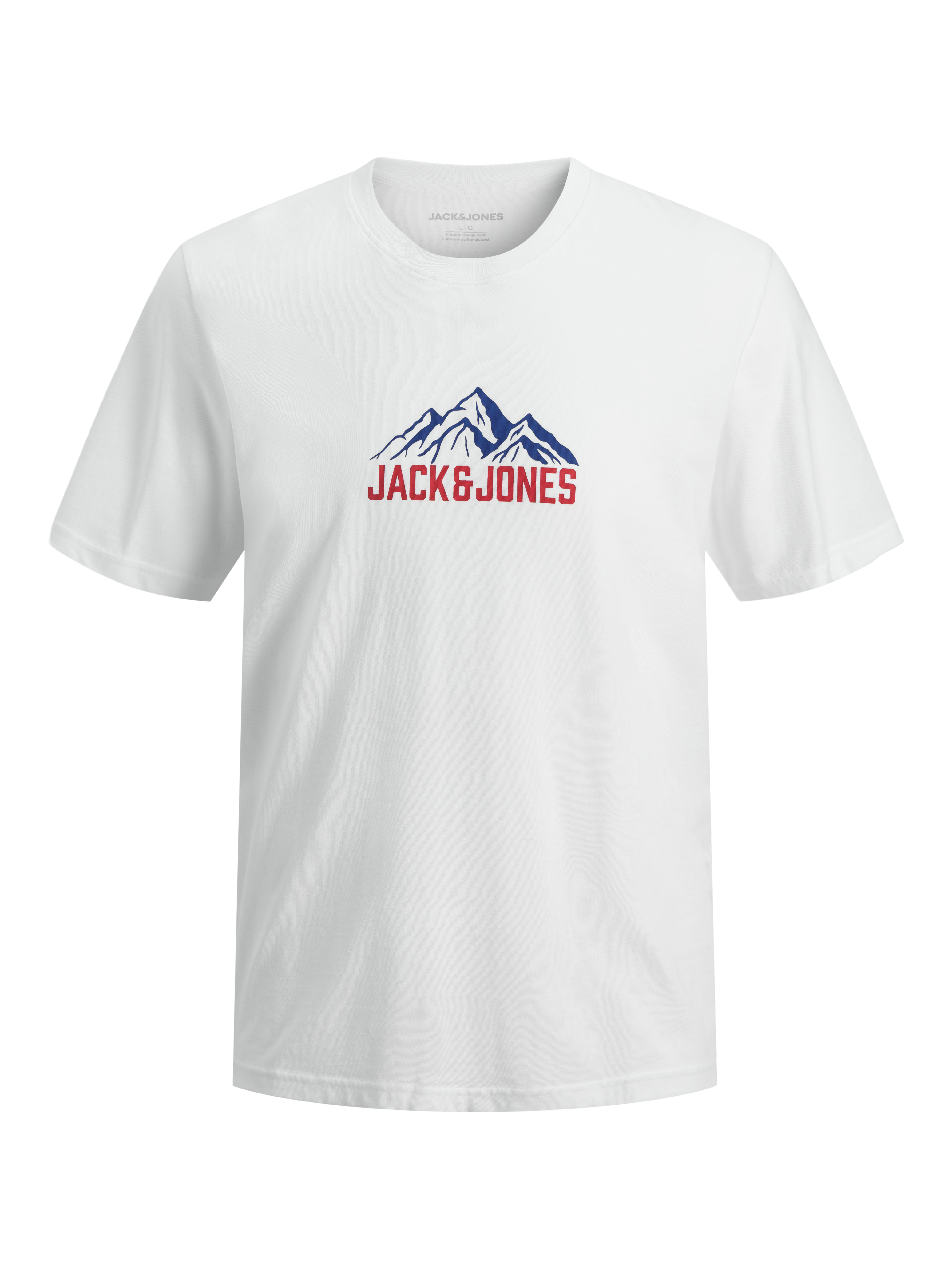 Jack & Jones T-Shirt "JJROCHE TEE SS CREW NECK" Baumwolle, regular fit