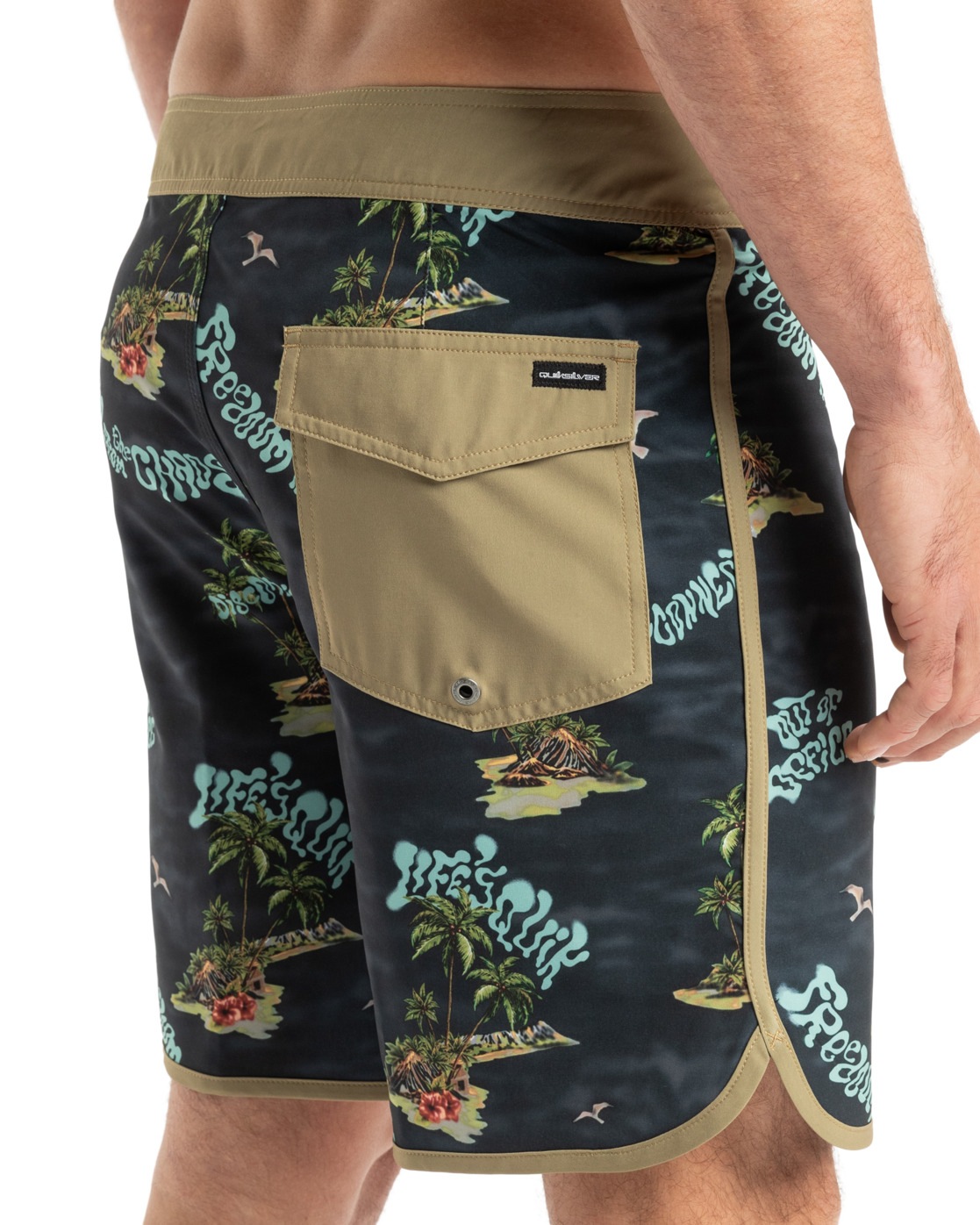 Quiksilver Boardshorts »Surfsilk Scallop 18"«