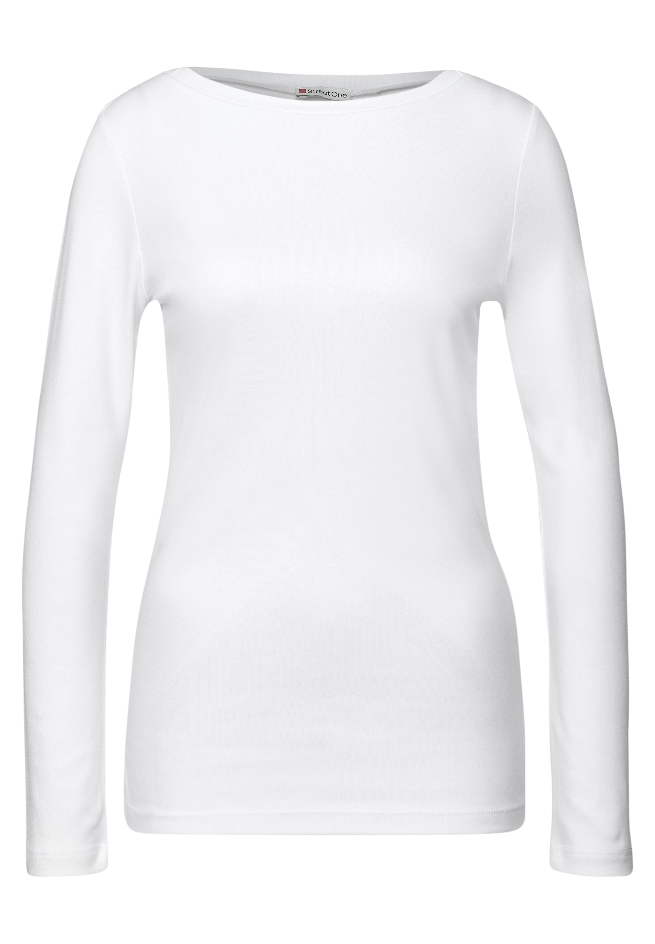 STREET ONE Langarmshirt, im soften Baumwoll-Mix