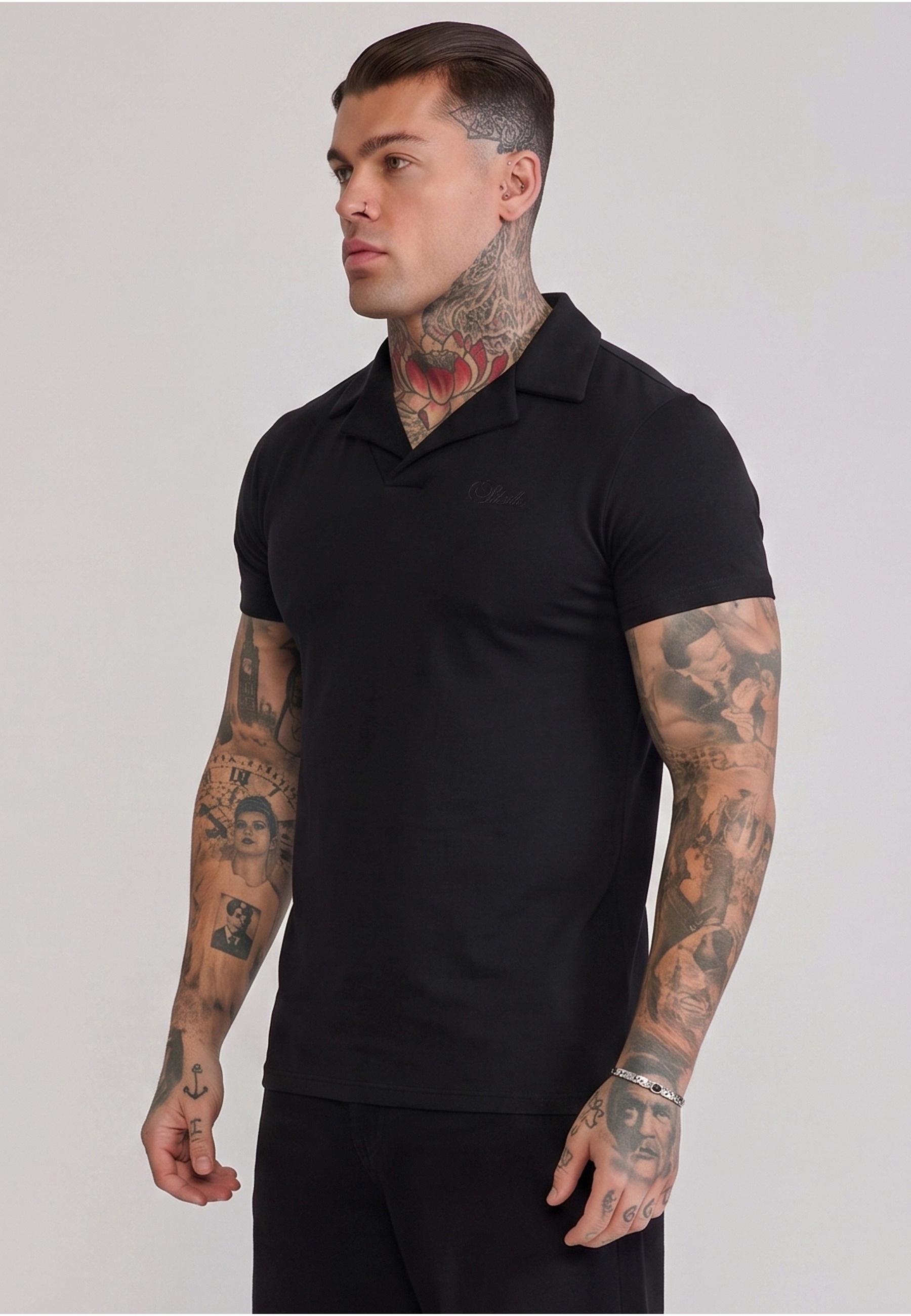 Siksilk Poloshirt »SikSilk Revere Polo« 1