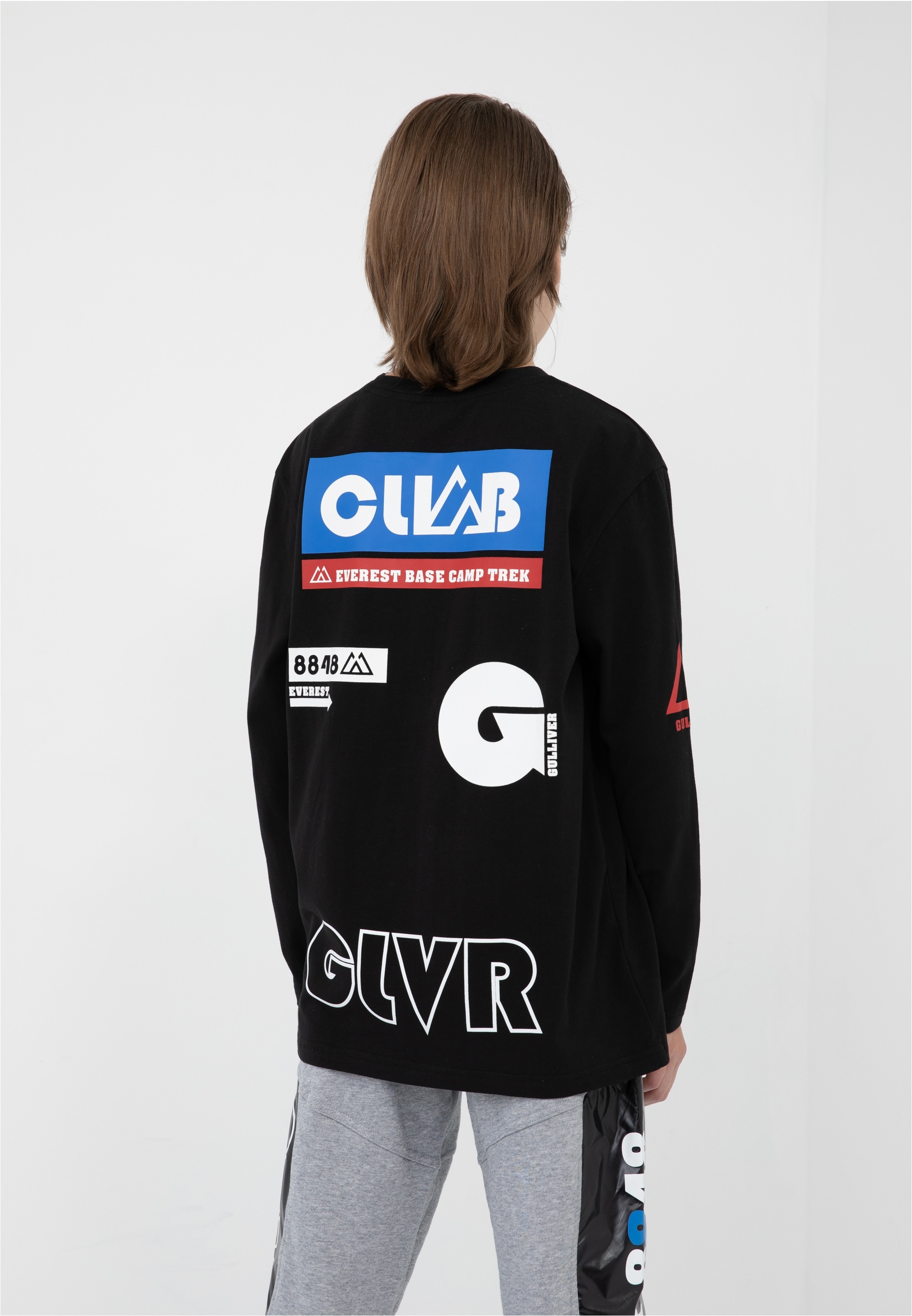 Gulliver Langarmshirt, mit coolen Schriftprints