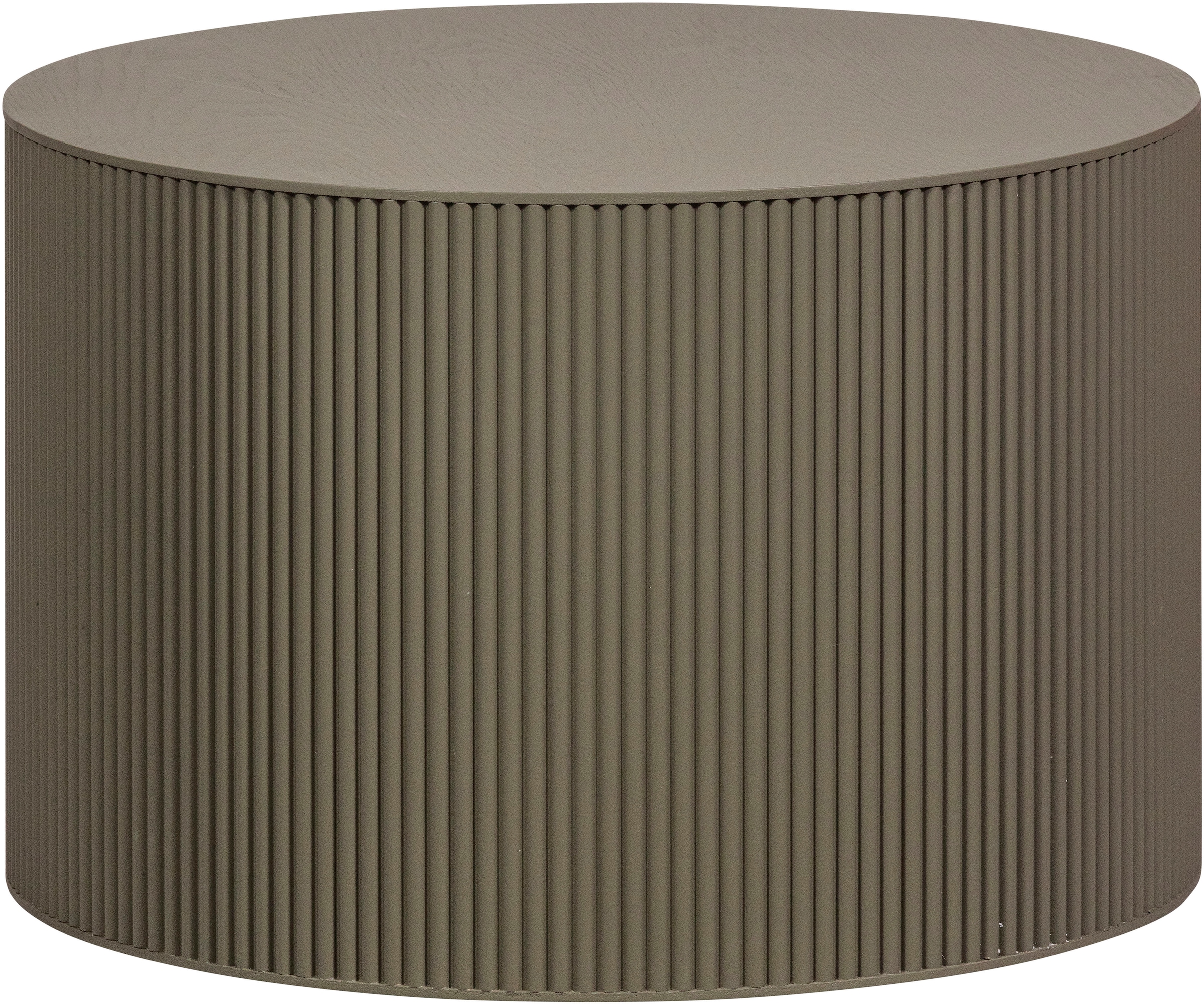 WOOOD Beistelltisch »Prague« runde Form, aus gepresstem Plattenmaterial, Höhe 40 x ø 60 cm